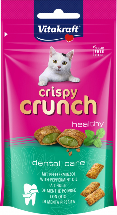Recompense pisica Vitakraft Crispy Crunch Dental 60 g