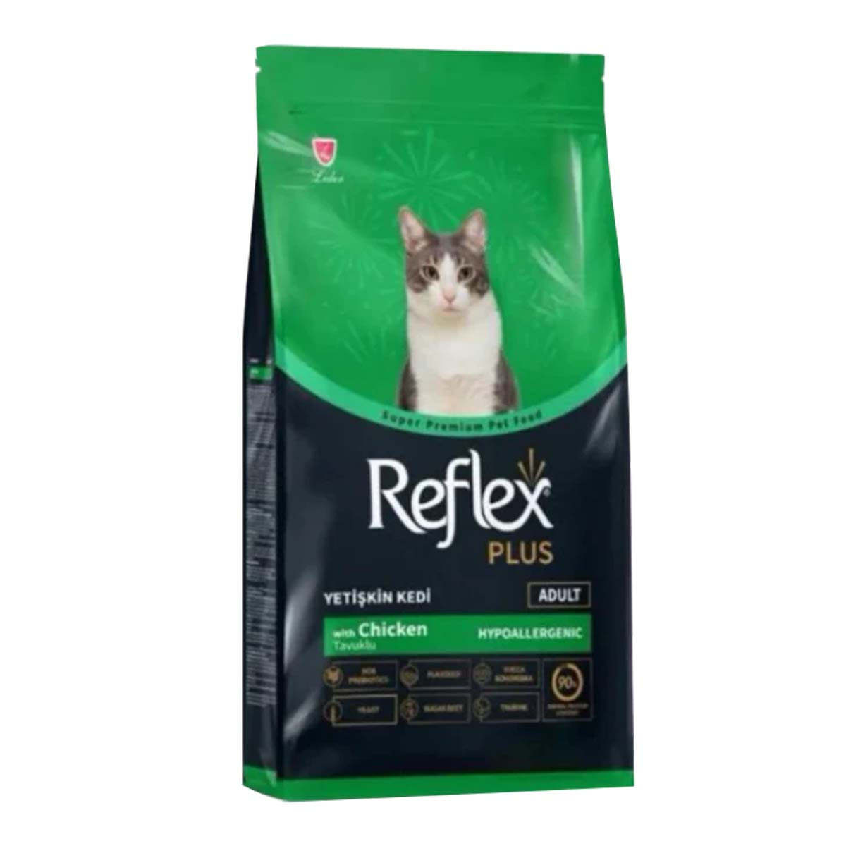 REFLEX Plus, Pui, hrană uscată pisici, 15kg - poza 3