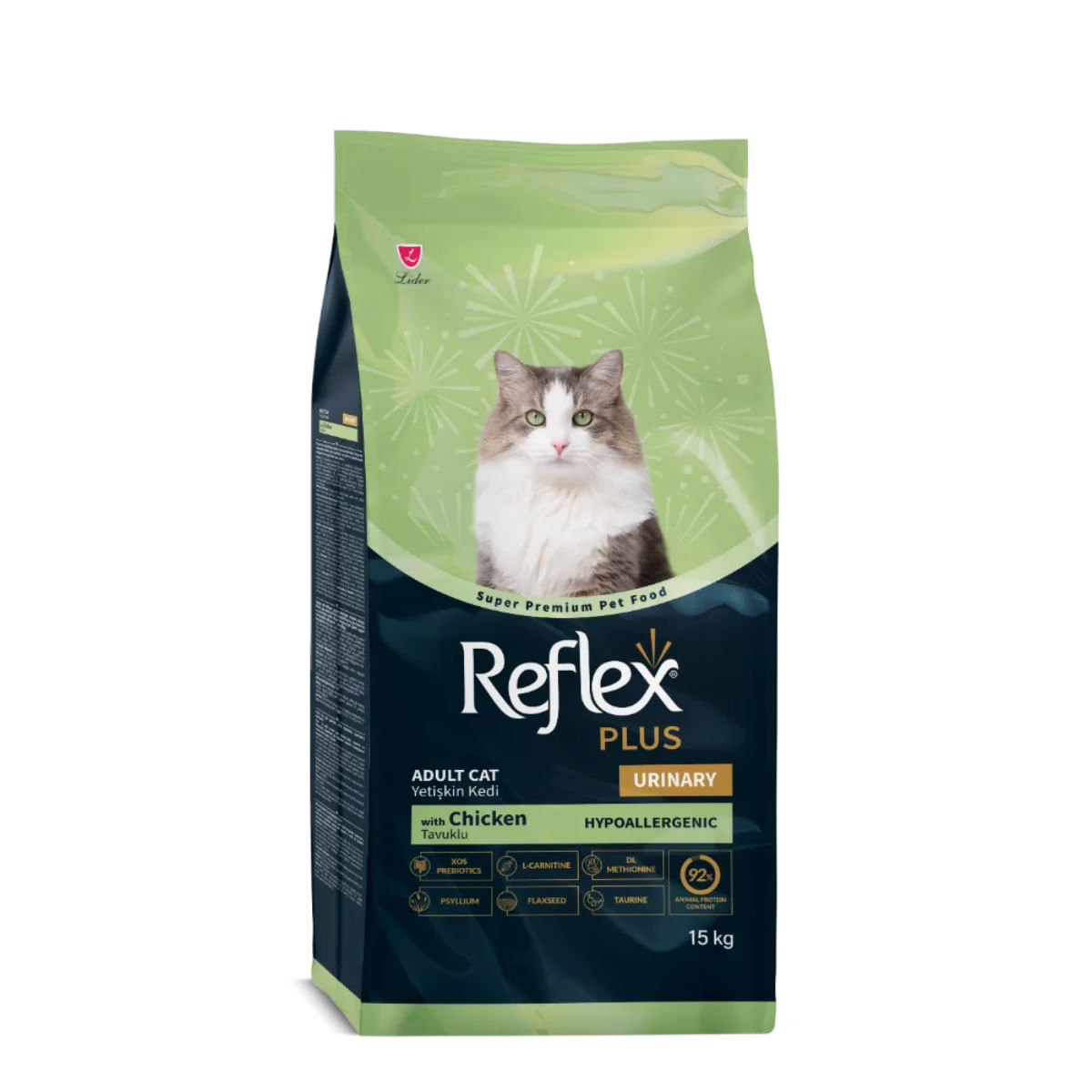 REFLEX Plus Urinary, Pui, hrană uscată pisici, sistem urinar, 15kg - poza 2