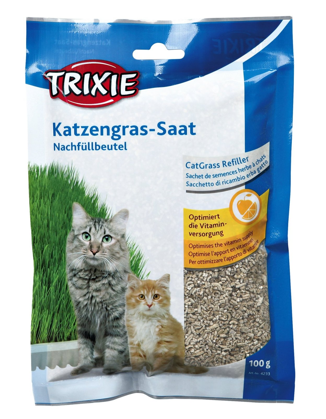 Rezerva Iarba Bio Trixie, 100 g - poza 3