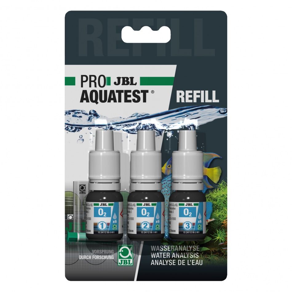 Rezerva test apa JBL PRO AQUATEST O2 Refill