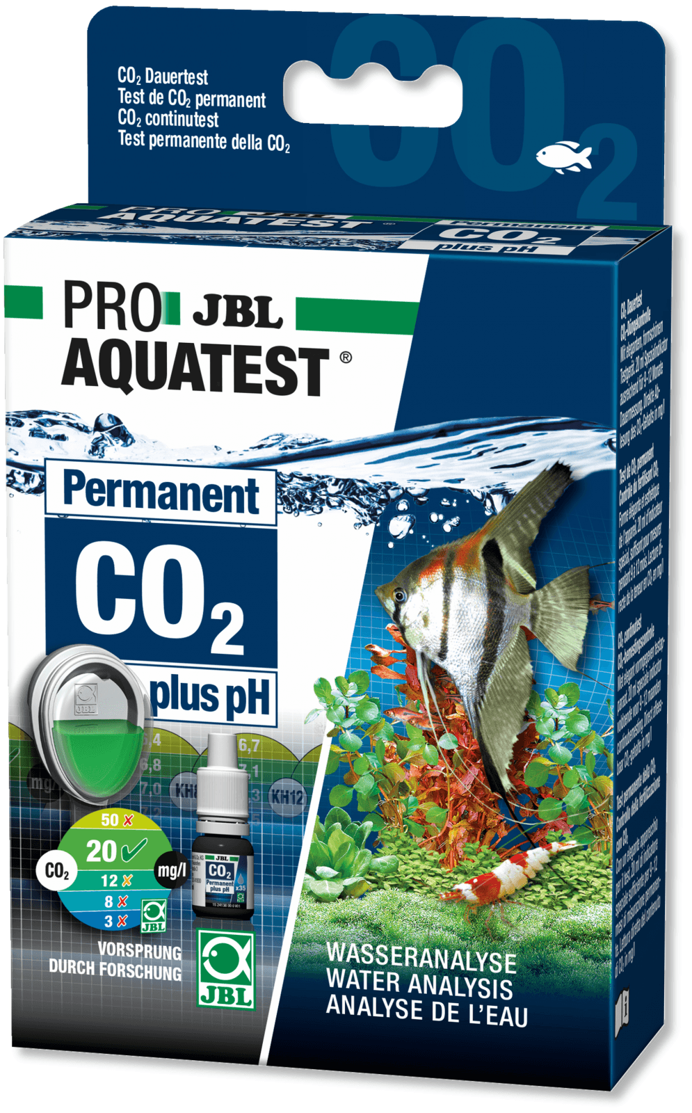 Rezerva test apa JBL ProAquaTest CO2-pH Permanent Refill - poza 1