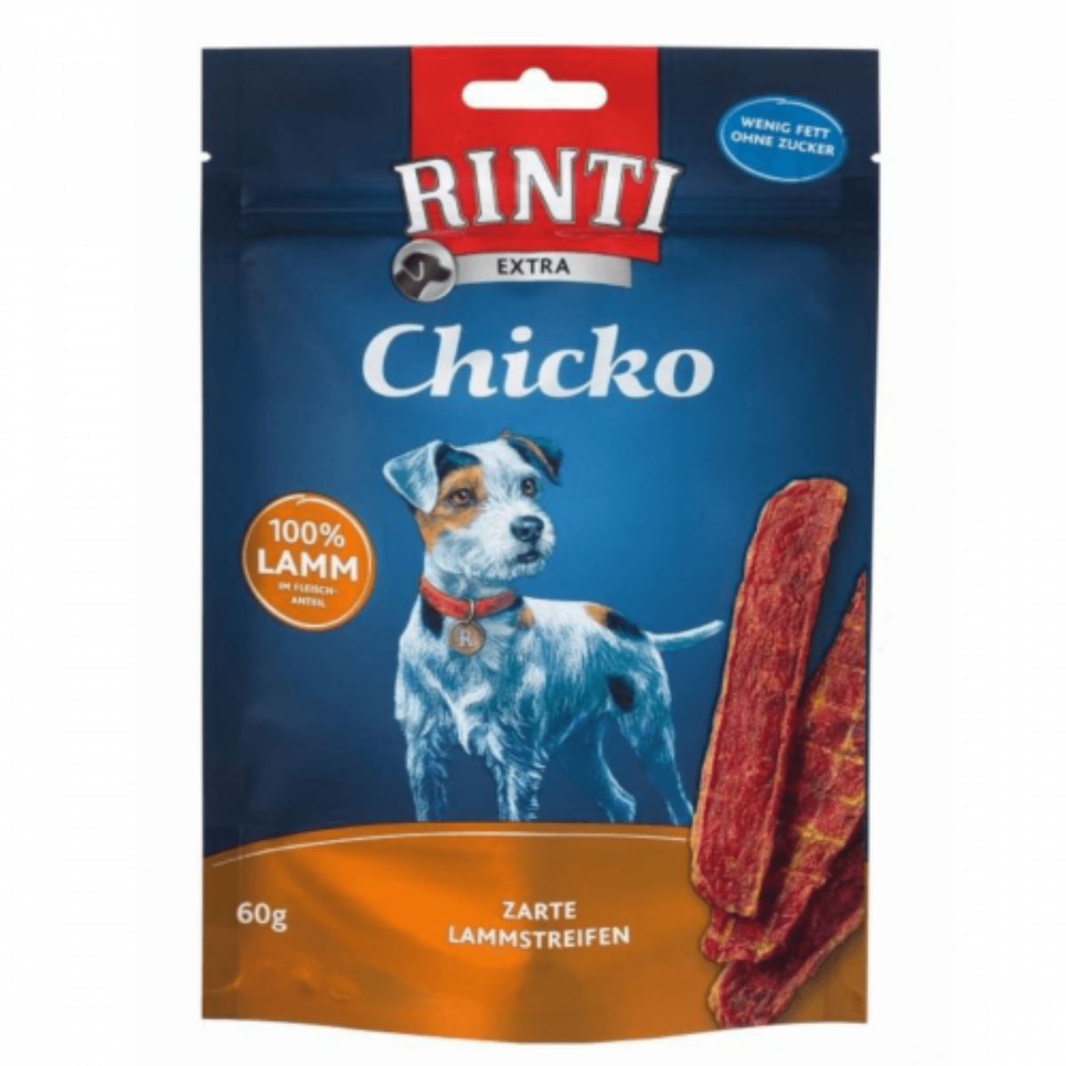RINTI Chicko, XS-XL, Miel, punguță recompense fără cereale câini, deshidratat, 60g - poza 1