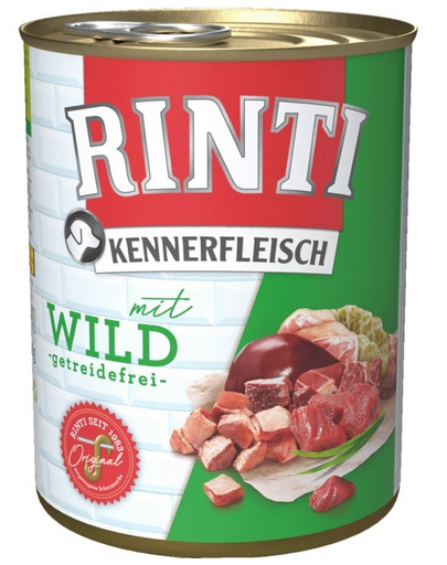 RINTI Kennerfleisch Hrana umeda pentru caini, cu vanat 800 gr