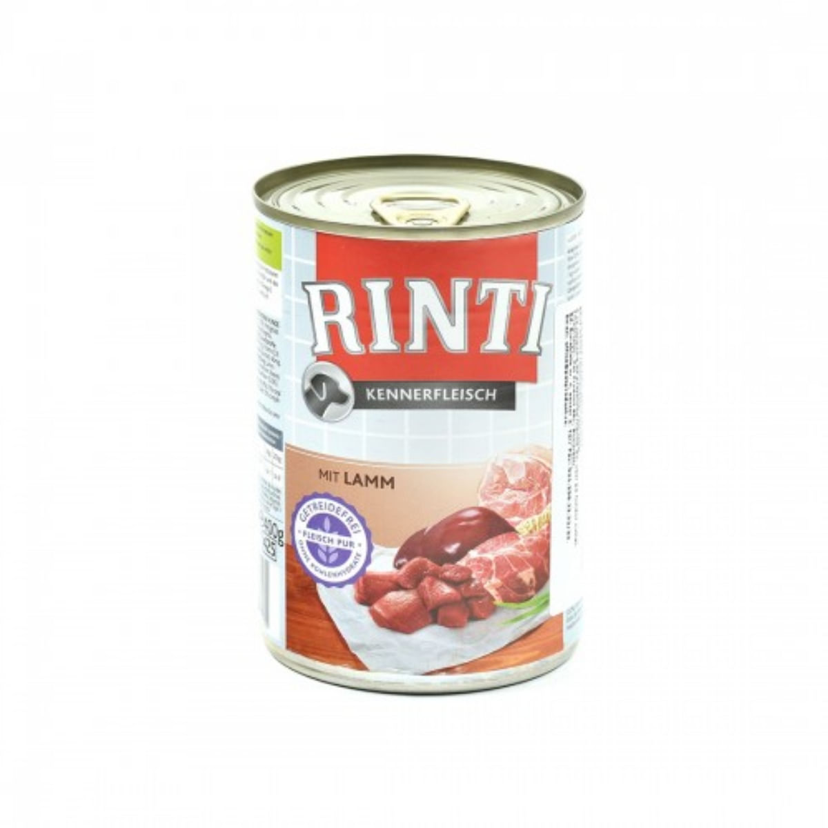 RINTI, XS-XL, Miel, conservă hrană umedă fără cereale câini, (în suc propriu), 400g - poza 1