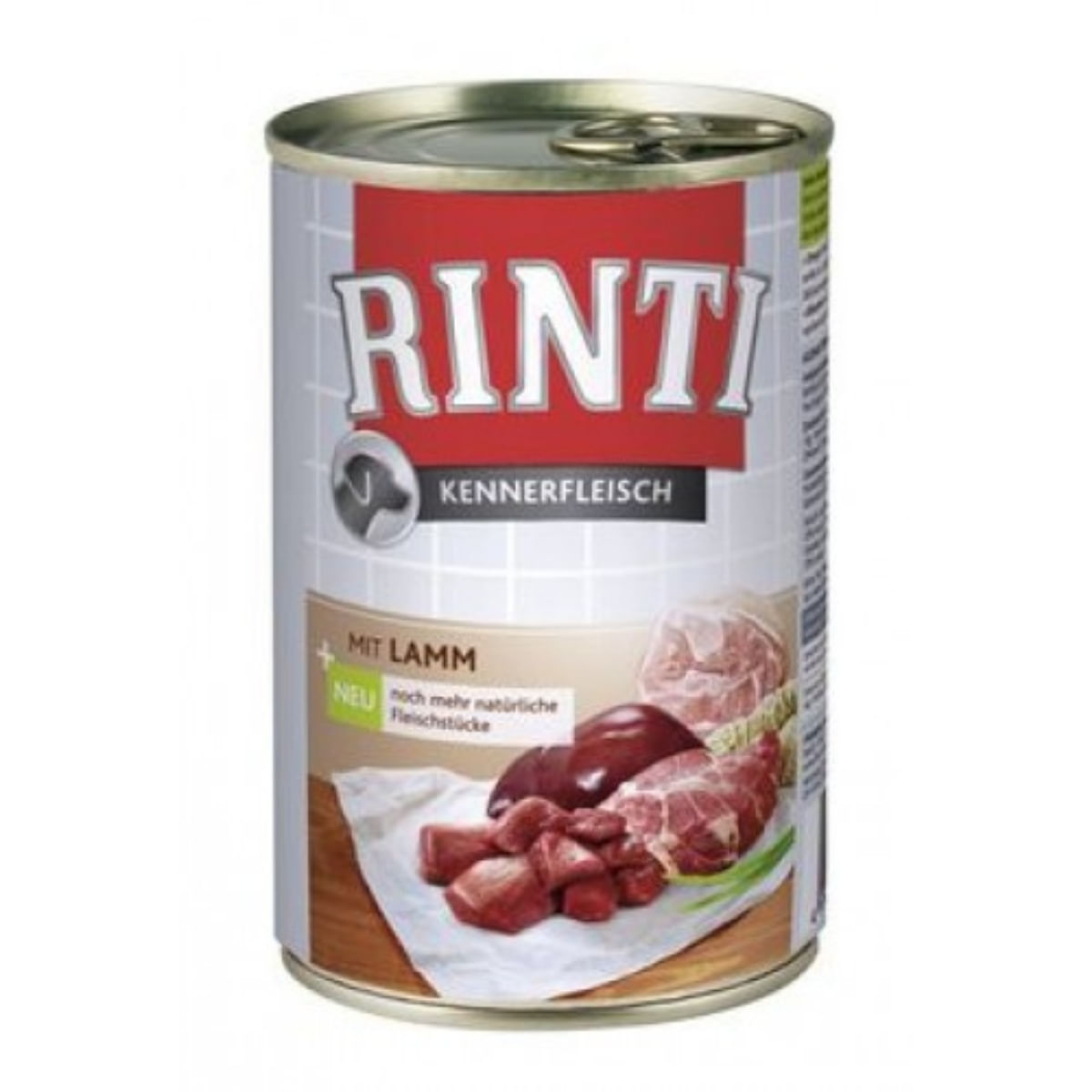 RINTI, XS-XL, Miel, conservă hrană umedă fără cereale câini, (în suc propriu), 800g - poza 1