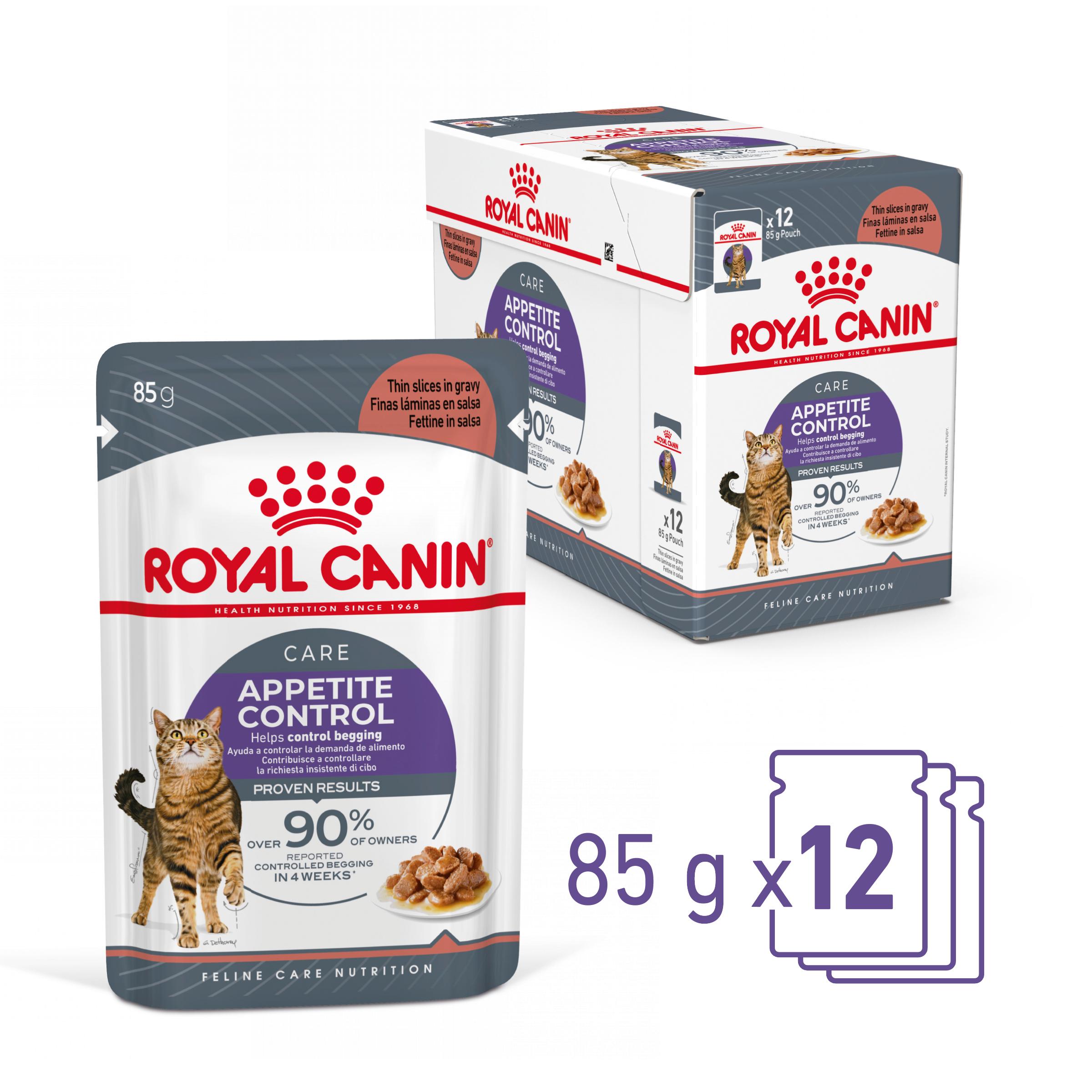 ROYAL CANIN Appetite Control Care Adult hrană umedă pisici reglarea apetitului (în sos), bax, 85g x 12buc - poza 3