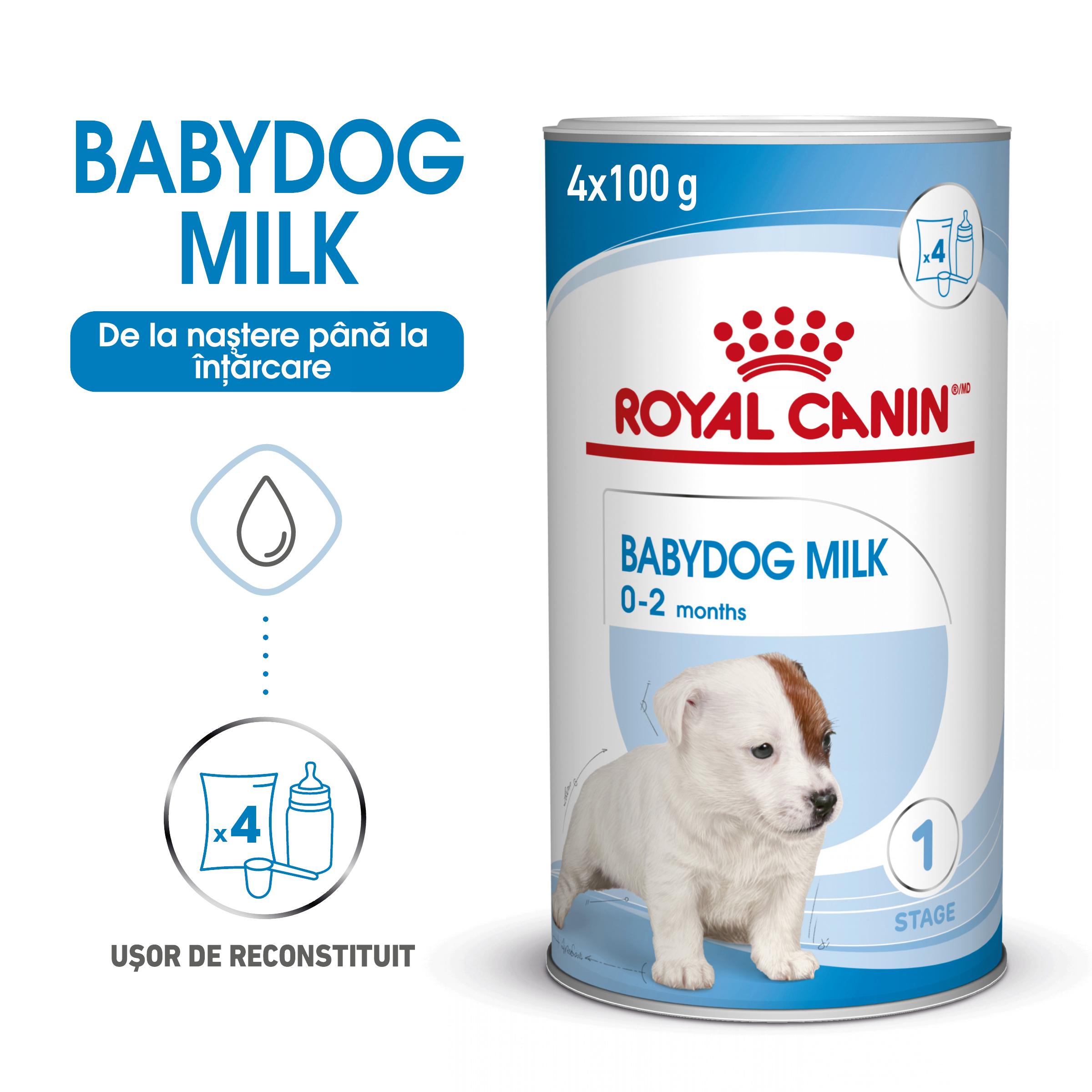 ROYAL CANIN Babydog Milk, înlocuitor lapte matern câini, 400g - poza 2