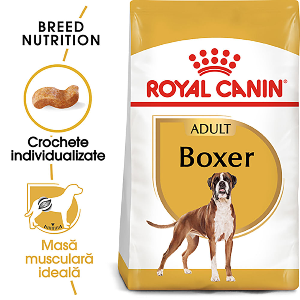 ROYAL CANIN Boxer Adult, hrană uscată câini, 12kg - poza 1