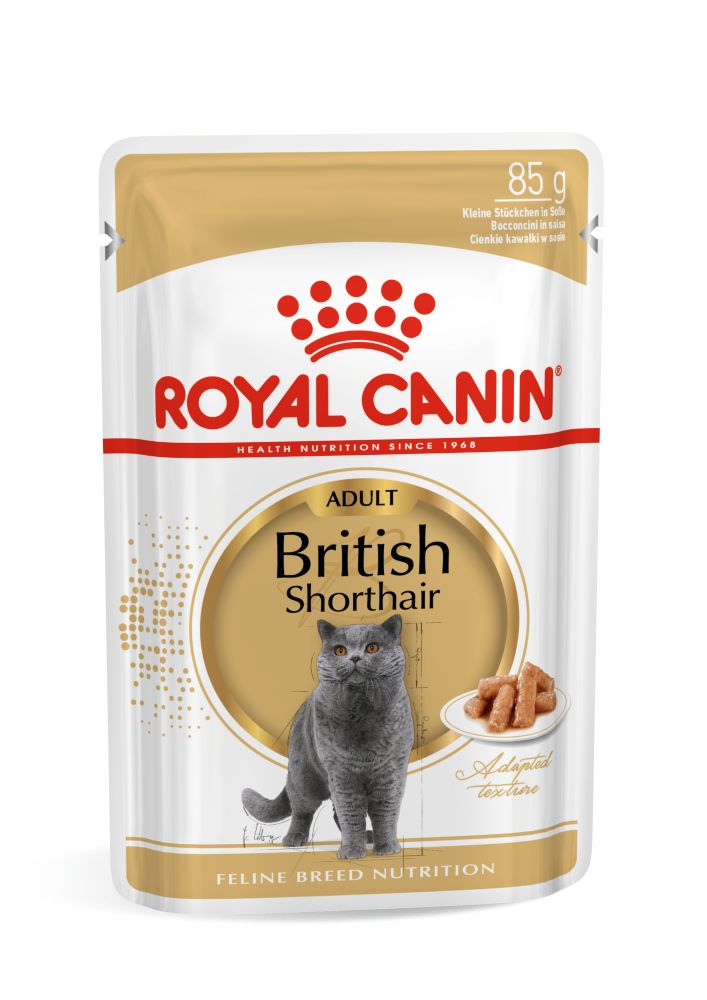 ROYAL CANIN British Shorthair Adult, hrană umedă pisici, (în sos), 85g - poza 1