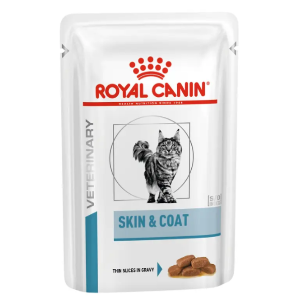 Royal Canin Cat Dieta Plic Skin&amp;Coat 12 x 85 g