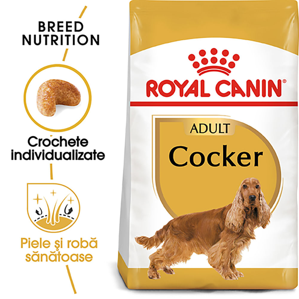 ROYAL CANIN Cocker Adult, hrană uscată câini, 3kg - poza 1