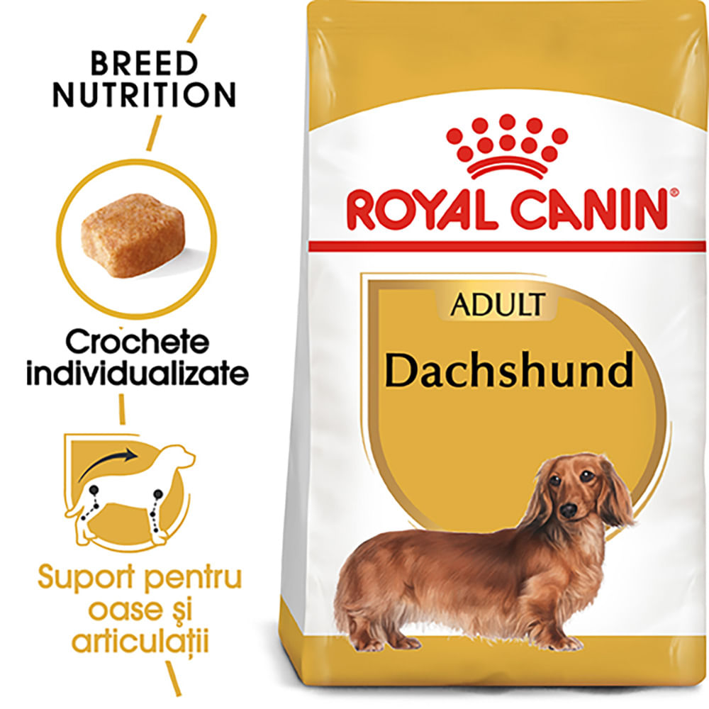 ROYAL CANIN Dachshund Adult, hrană uscată câini, 1.5kg - poza 2