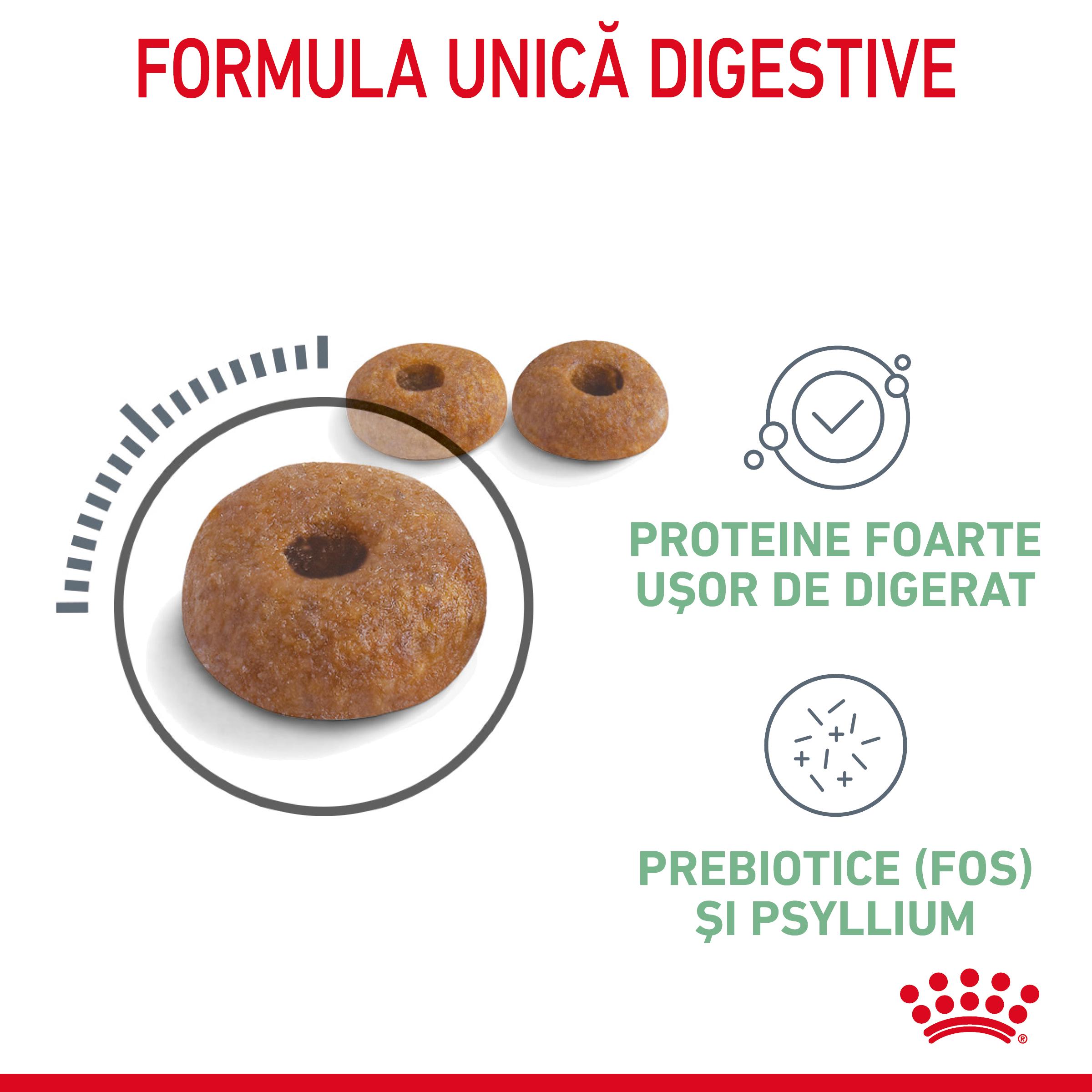 ROYAL CANIN Digestive Care Adult, hrană uscată pisici, confort digestiv, 2kg - poza 4