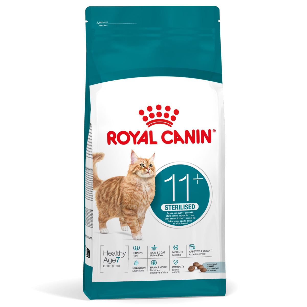 ROYAL CANIN Feline Health Nutrition Ageing Sterilised 11+, hrană uscată pisici senior sterilizate, managementul greutății, 400g - poza 1