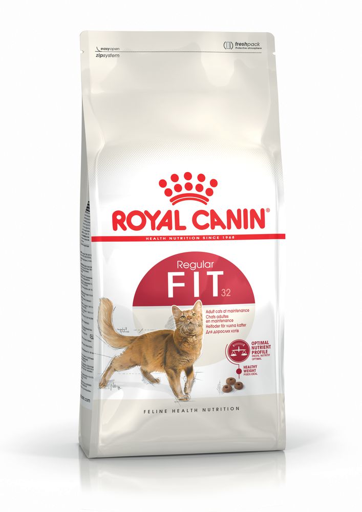ROYAL CANIN Fit32 Adult, hrană uscată pisici, activitate fizică moderată, 10+2kg GRATUIT - poza 3