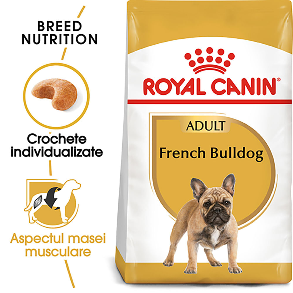 ROYAL CANIN French Bulldog Adult, hrană uscată câini, 1.5kg - poza 2