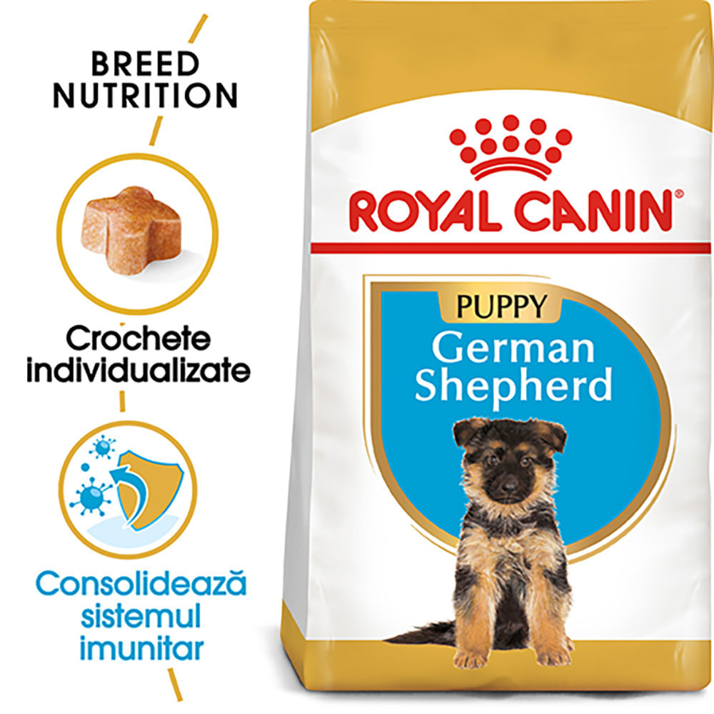 ROYAL CANIN German Shepherd Puppy, hrană uscată câini junior, 12kg - poza 1