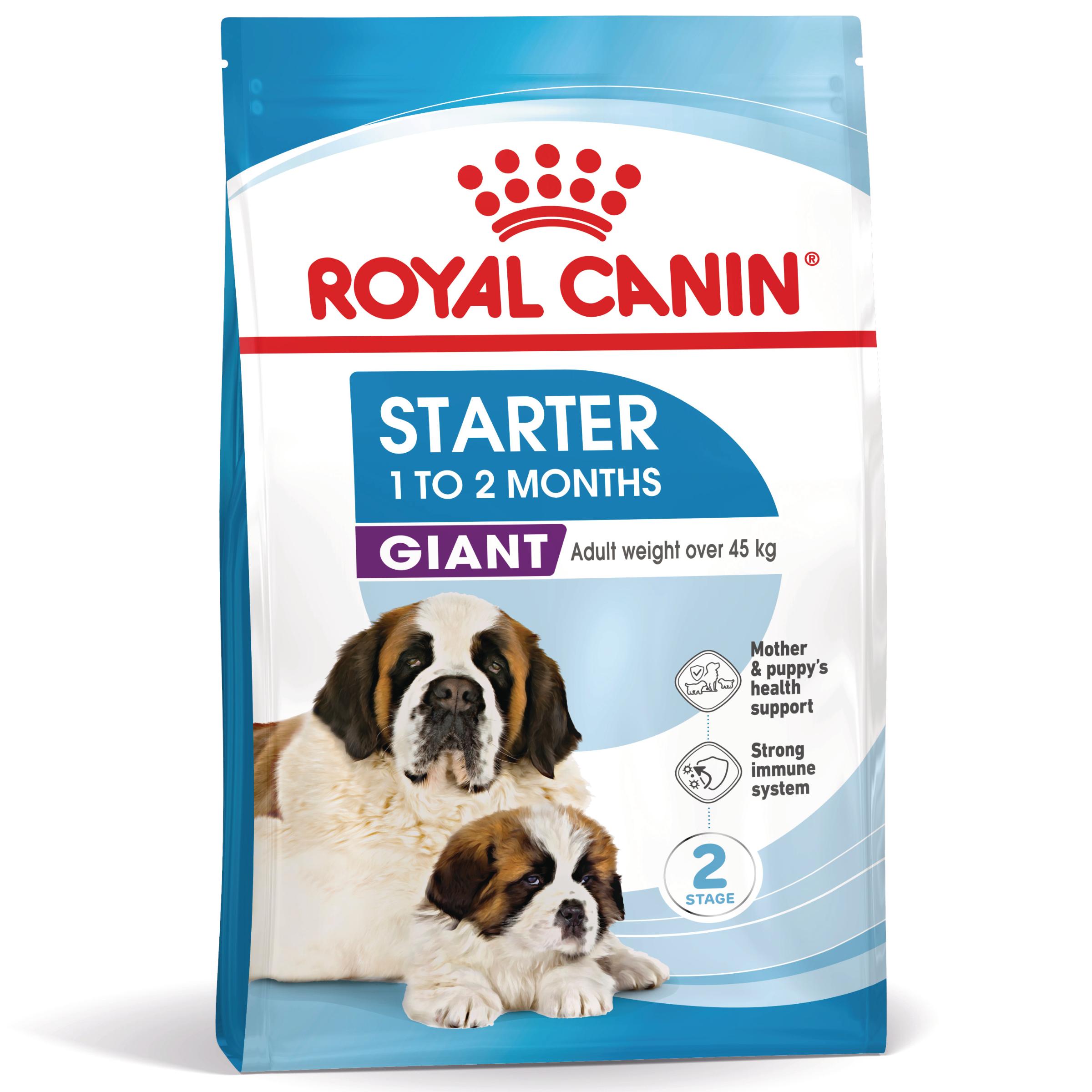 ROYAL CANIN Giant Starter Mother & Babydog, mama și puiul, hrană uscată câini, 15kg - poza 1