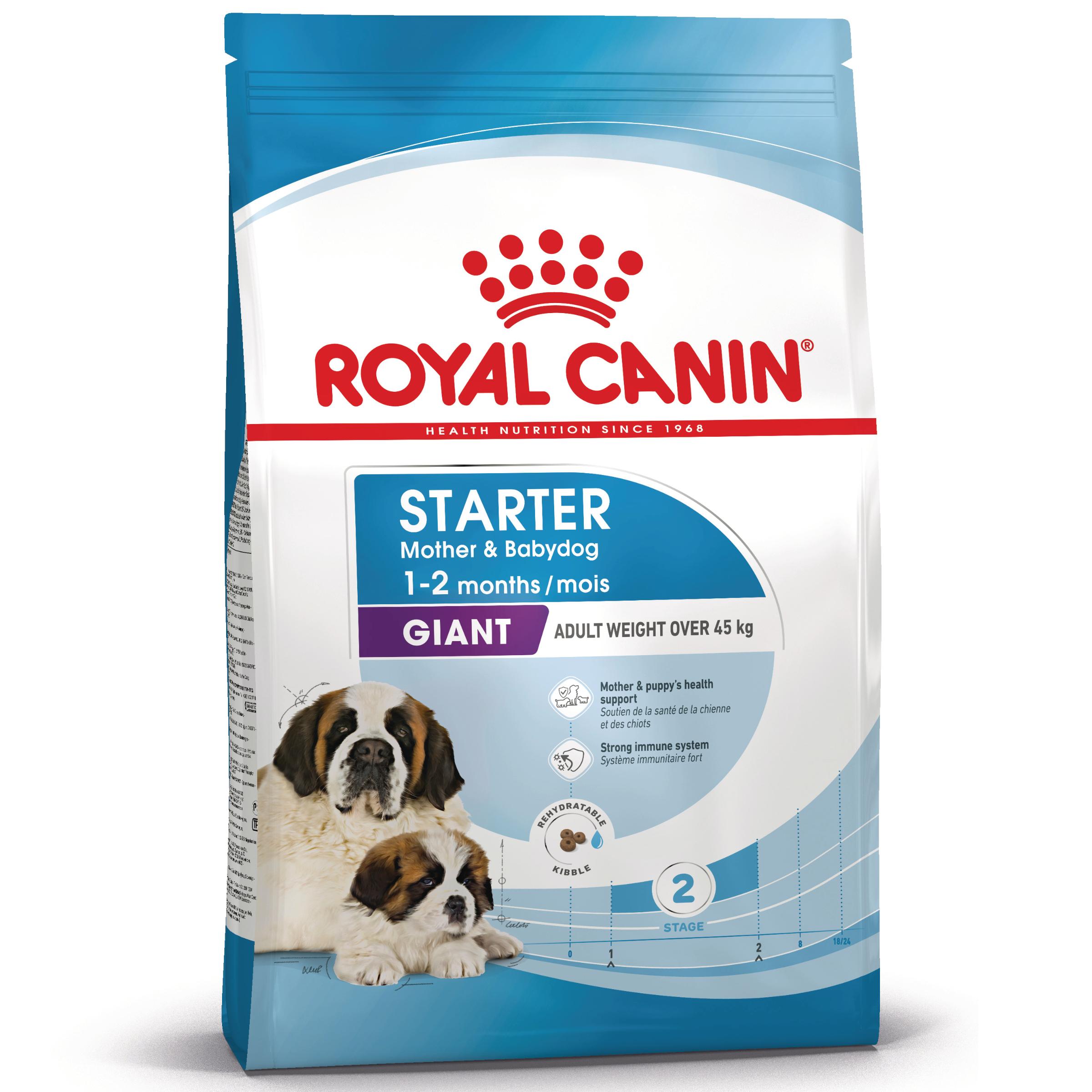 ROYAL CANIN Giant Starter Mother & Babydog, mama și puiul, hrană uscată câini, 15kg - poza 3