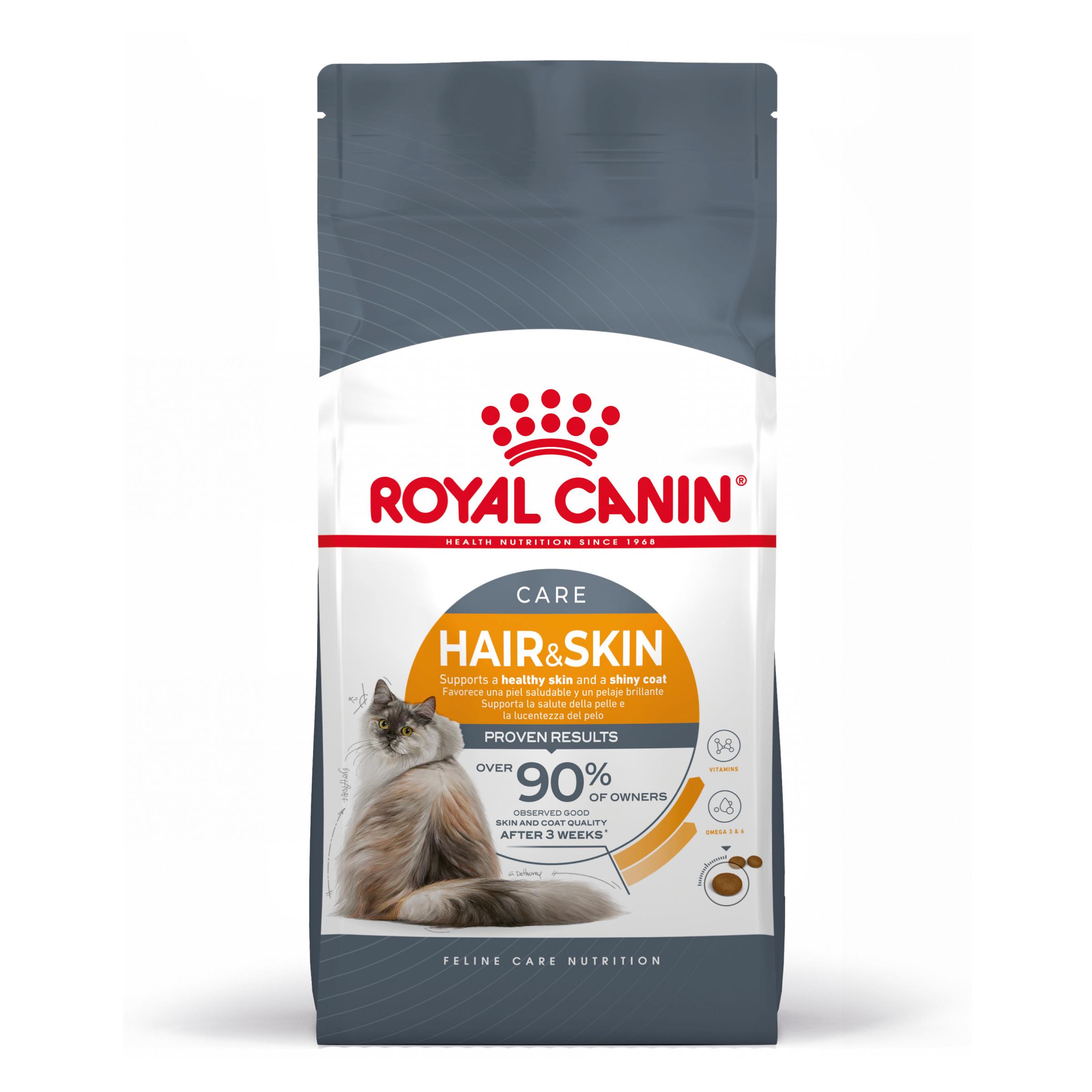 ROYAL CANIN Hair & Skin Care Adult, hrană uscată pisici, piele & blană, 10kg - poza 3