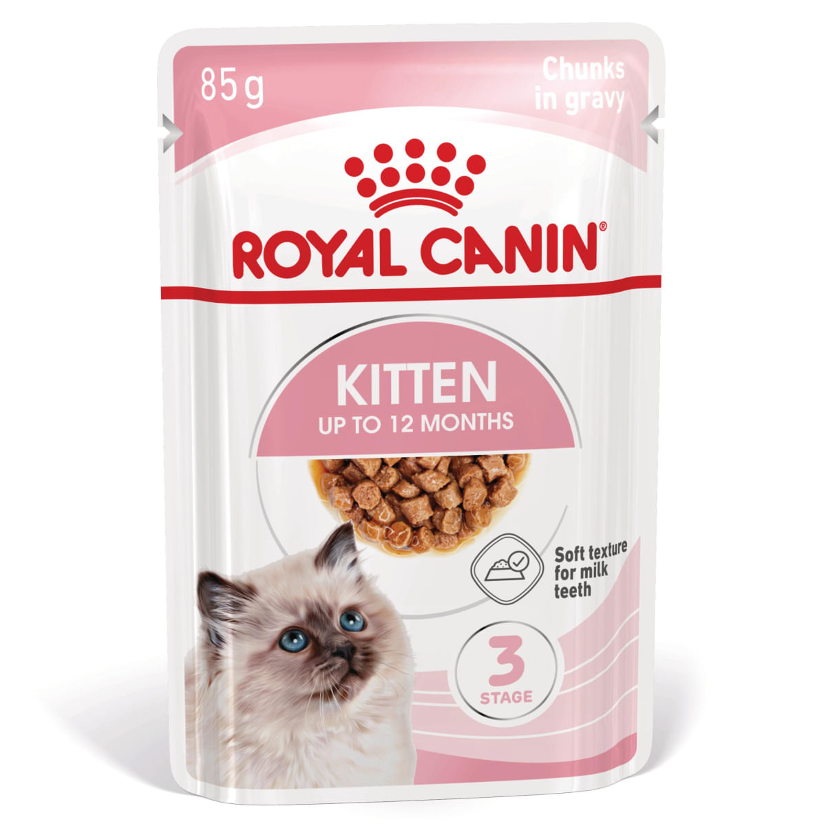 ROYAL CANIN Kitten, hrană umedă pisici junior, (în sos), 85g - poza 1
