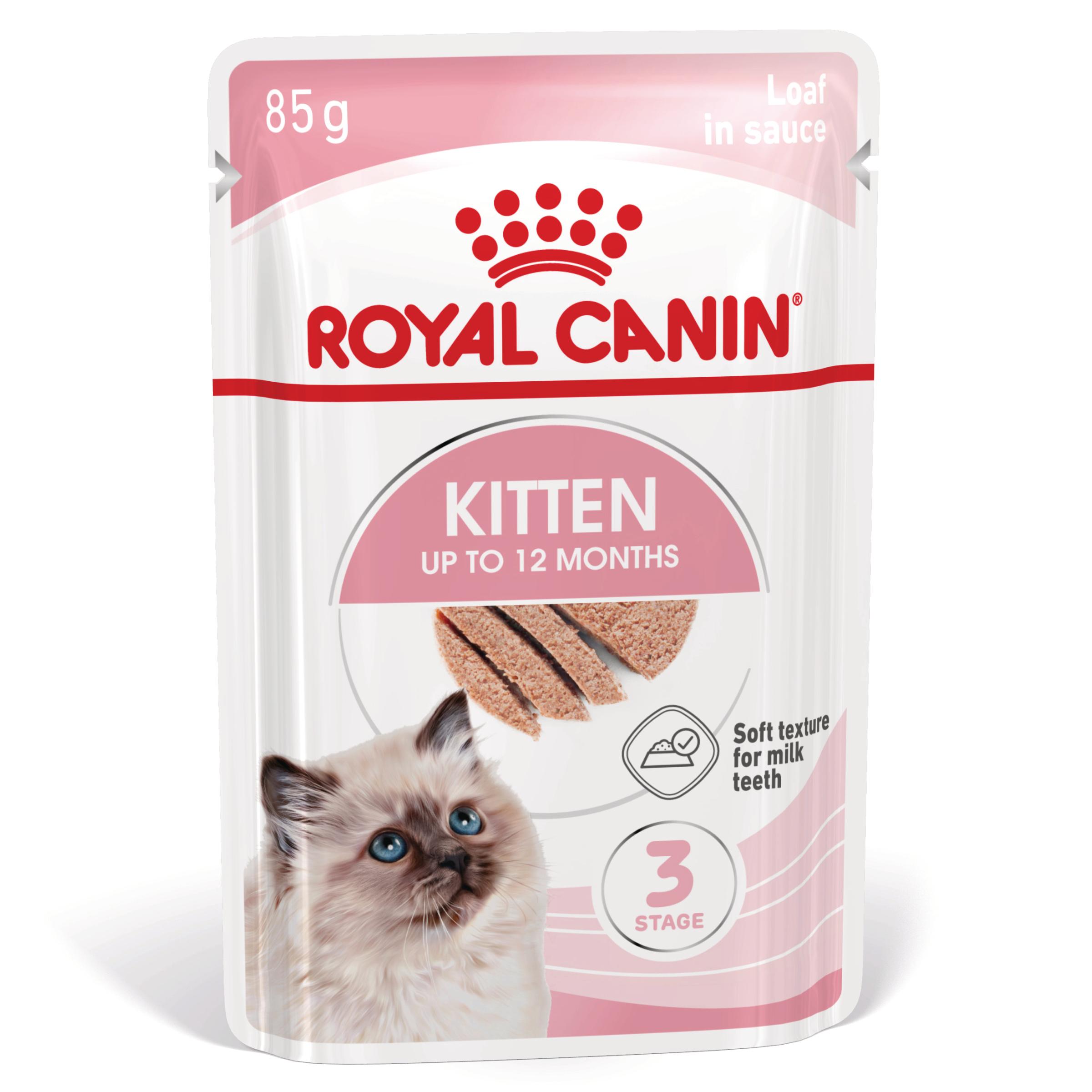ROYAL CANIN Kitten, hrană umedă pisici junior, (pate), 85g - poza 2