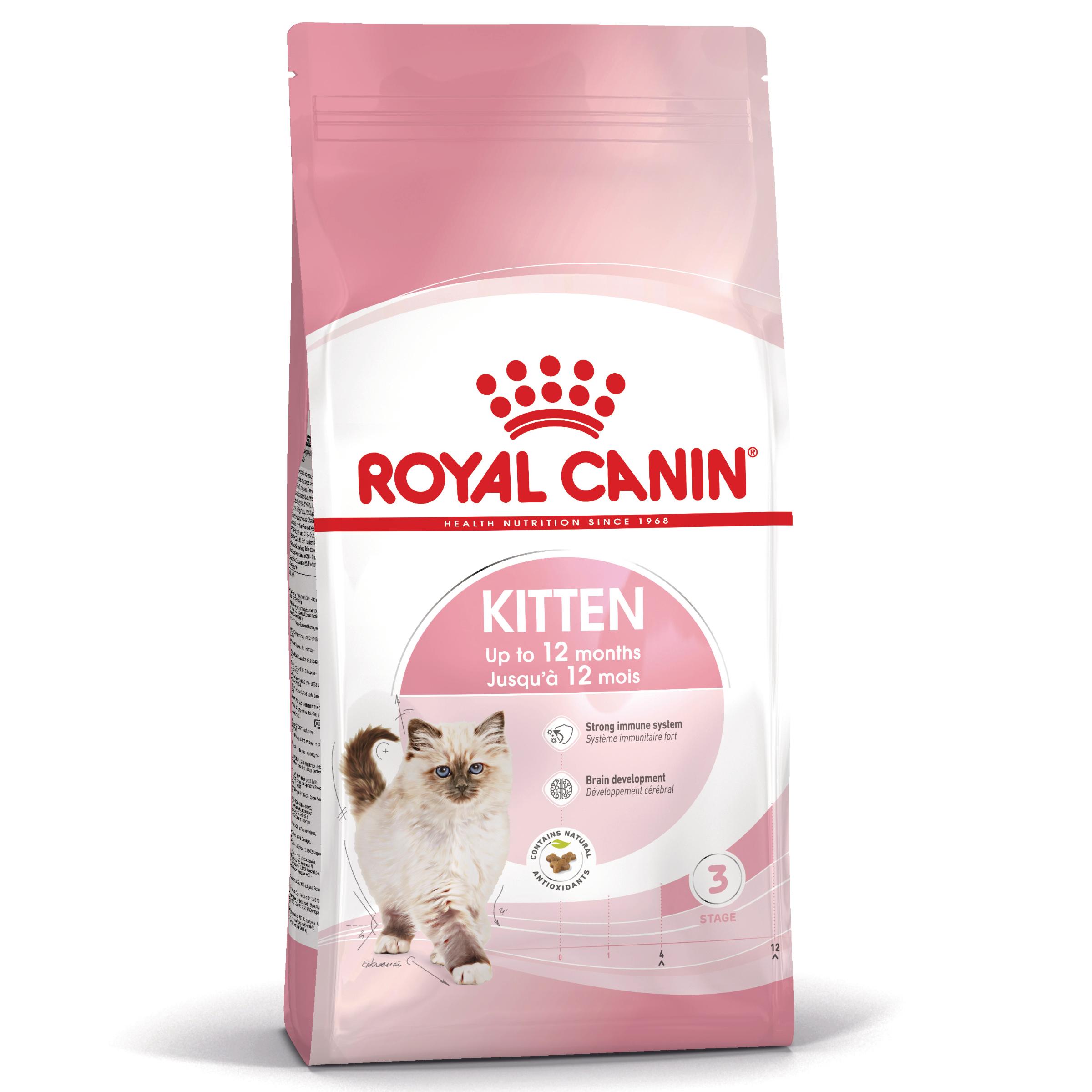 ROYAL CANIN Kitten, hrană uscată pisici junior, 1.2kg - poza 3