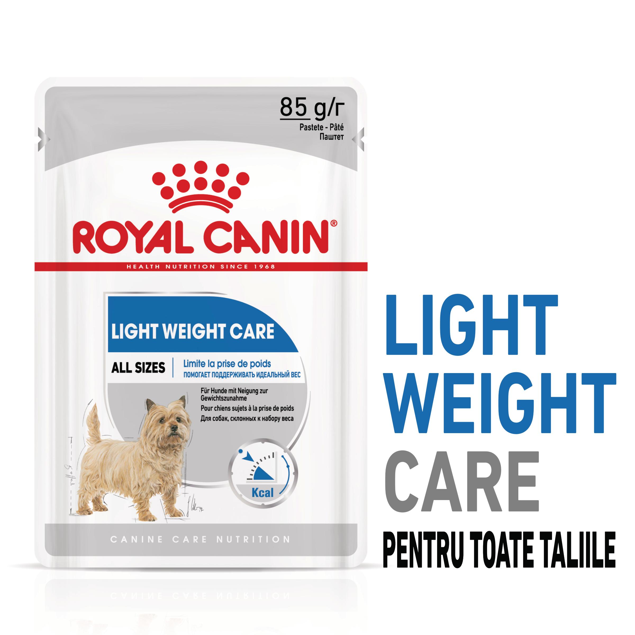 ROYAL CANIN Light Weight Care Adult, hrană umedă câini, limitarea creșterii în greutate, (pate), 85g - poza 1