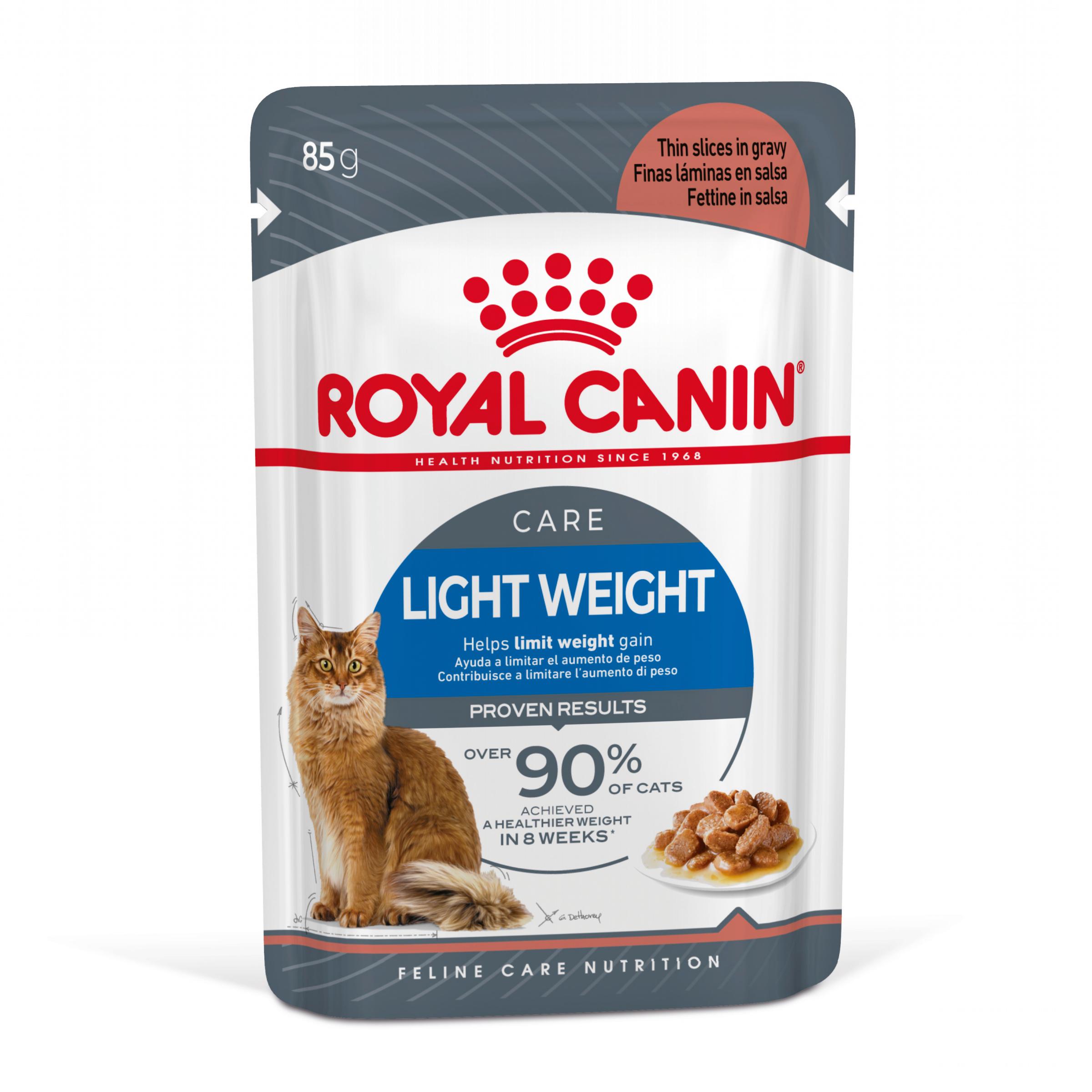 ROYAL CANIN Light Weight Care Adult, hrană umedă pisici, limitarea creșterii în greutate, (în sos), 85g - poza 3