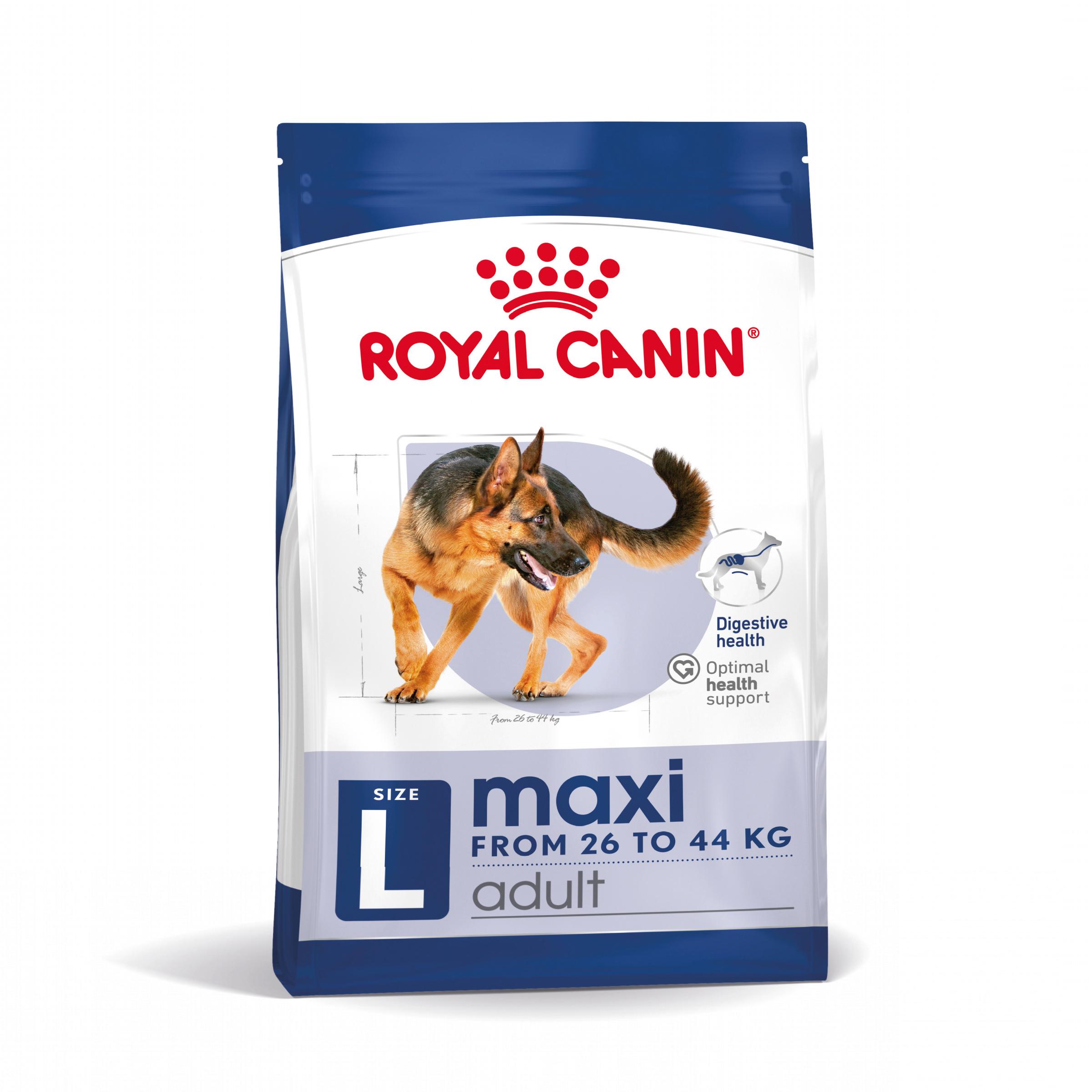 ROYAL CANIN Maxi Adult, hrană uscată câini, 15+3kg GRATUIT - poza 1