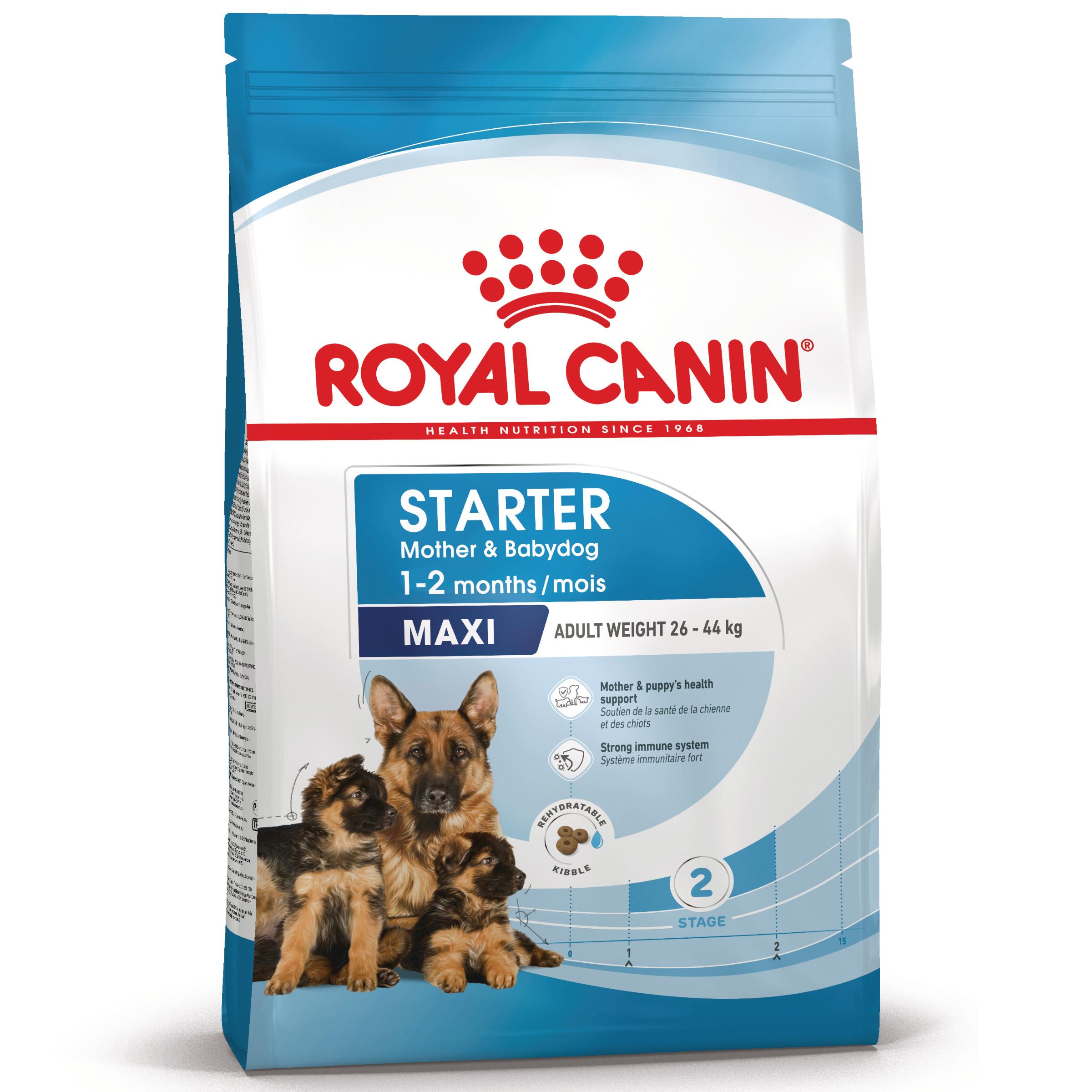 ROYAL CANIN Maxi Starter Mother & Babydog, mama și puiul, hrană uscată câini, 4kg - poza 3
