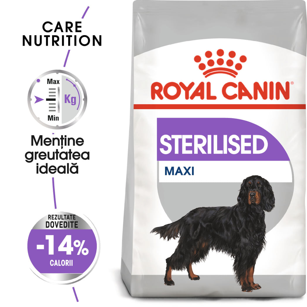 ROYAL CANIN Maxi Sterilised Adult hrană uscată câini sterilizați, 12kg - poza 2