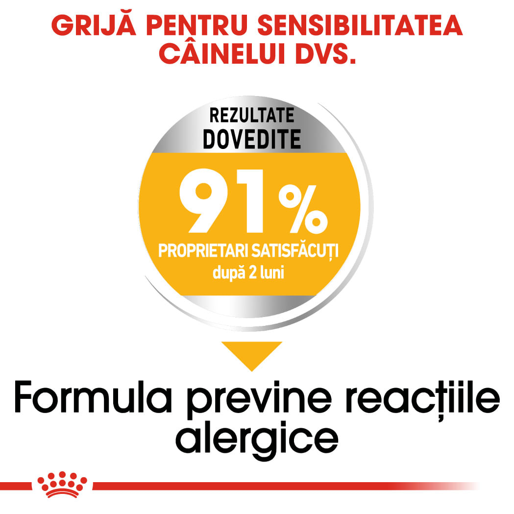 ROYAL CANIN Medium Dermacomfort, hrană uscată câini, prevenirea iritațiilor pielii, 12kg - poza 5
