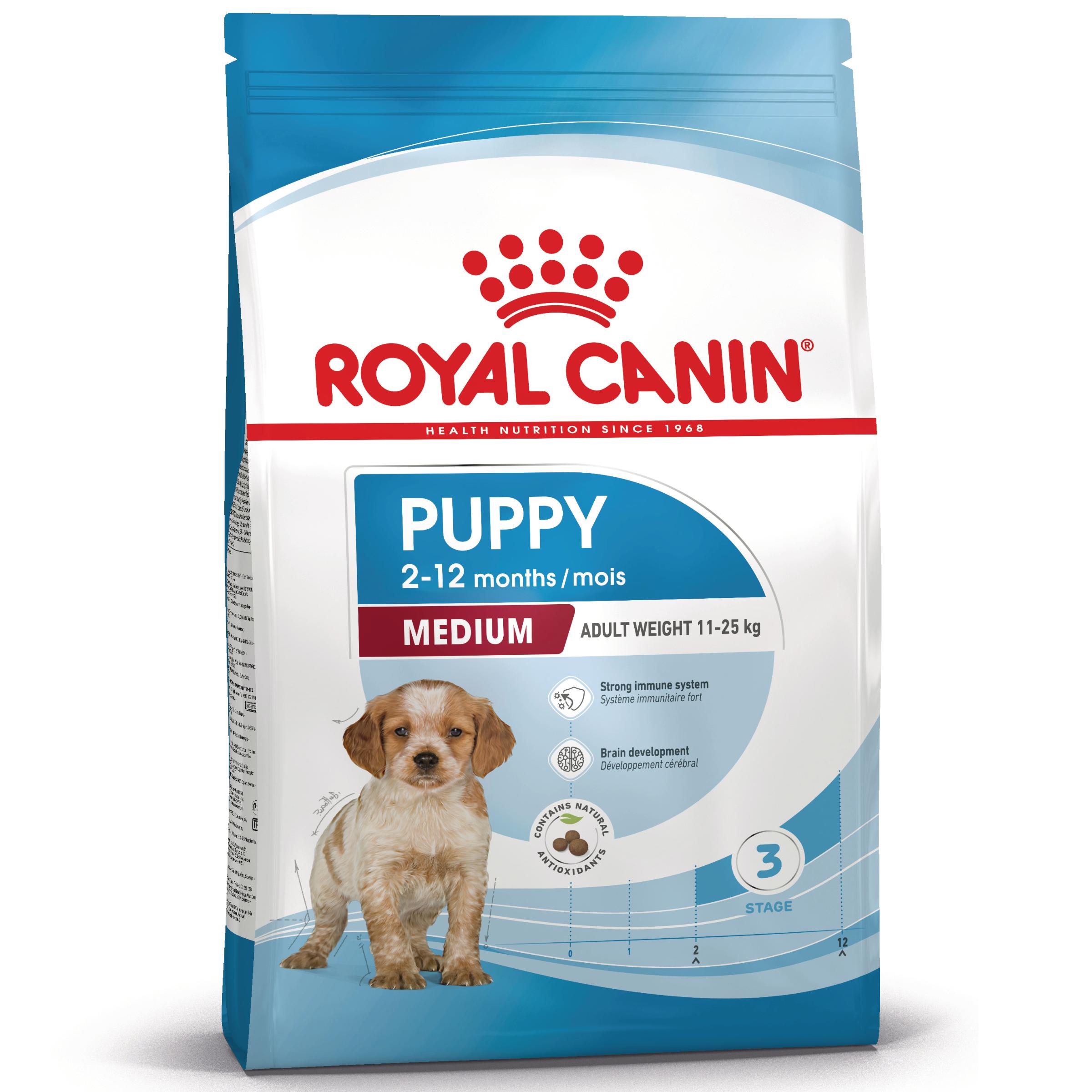 ROYAL CANIN Medium Puppy, hrană uscată câini junior, 3kg - poza 3