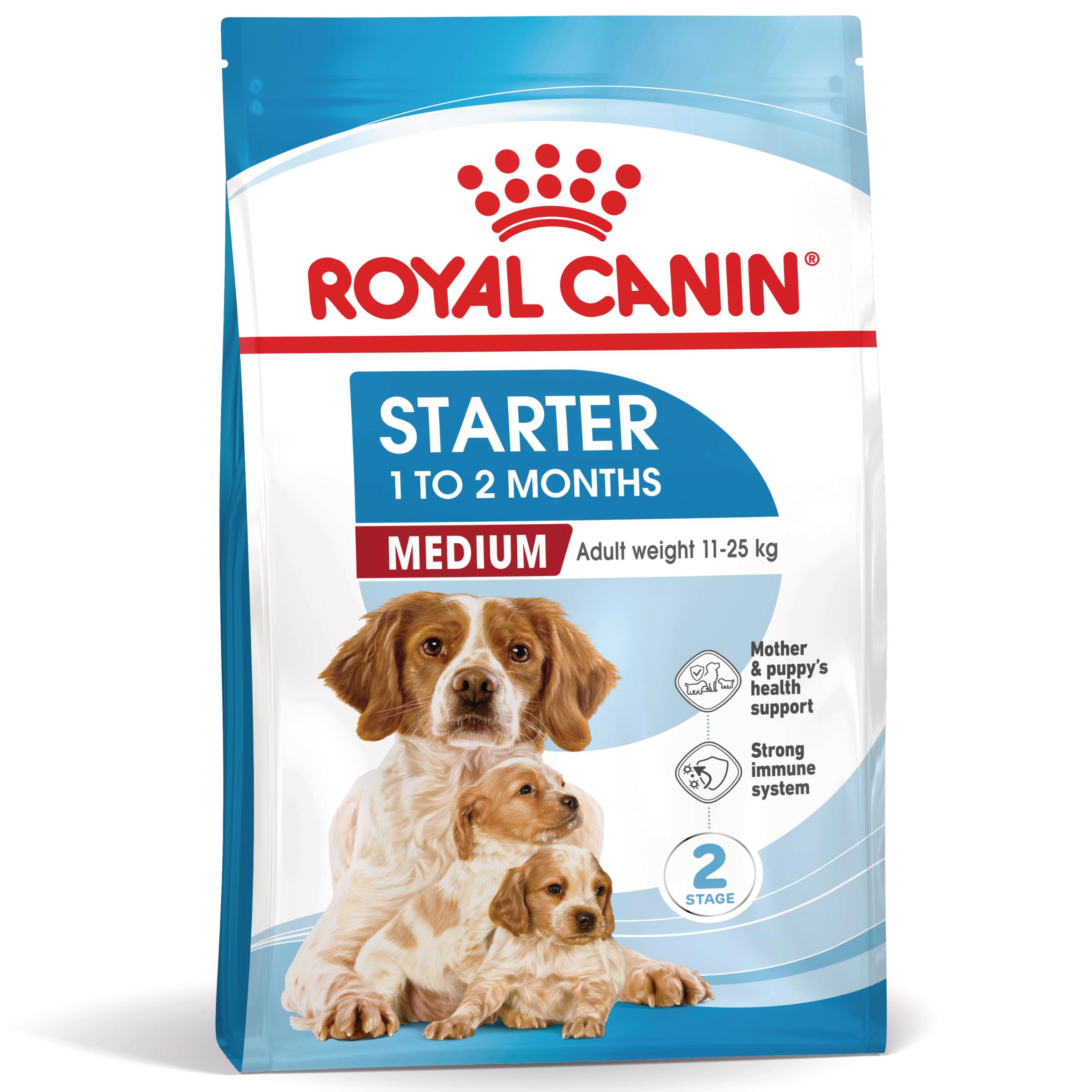 ROYAL CANIN Medium Starter Mother & Babydog, mama și puiul, hrană uscată câini, 4kg - poza 2