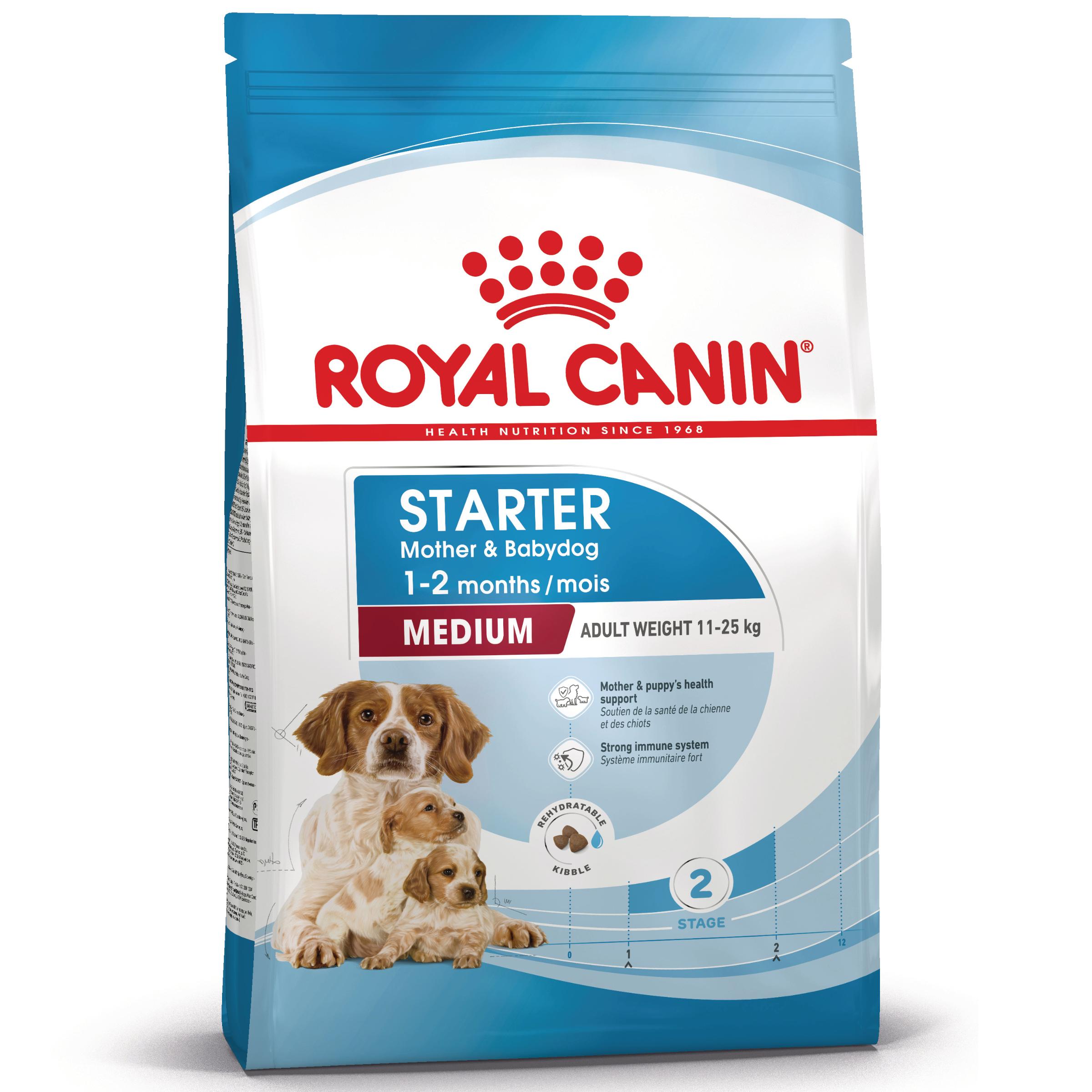 ROYAL CANIN Medium Starter Mother & Babydog, mama și puiul, hrană uscată câini, 4kg - poza 3
