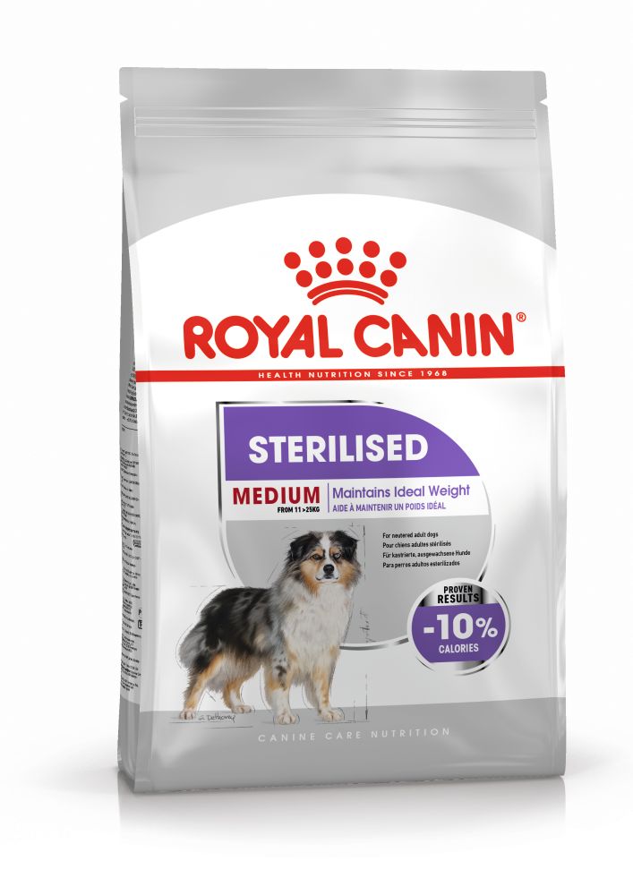 ROYAL CANIN Medium Sterilised Adult, hrană uscată câini sterilizați, 3kg - poza 3