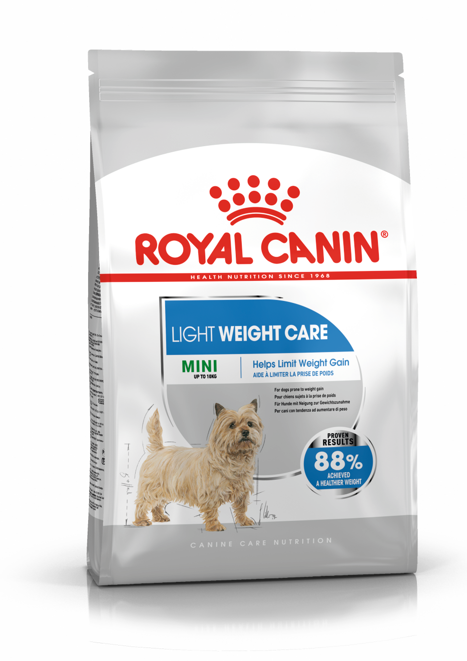 Royal Canin Mini Light Weight Care Adult hrana uscata caine, limitarea cresterii in greutate 8kg