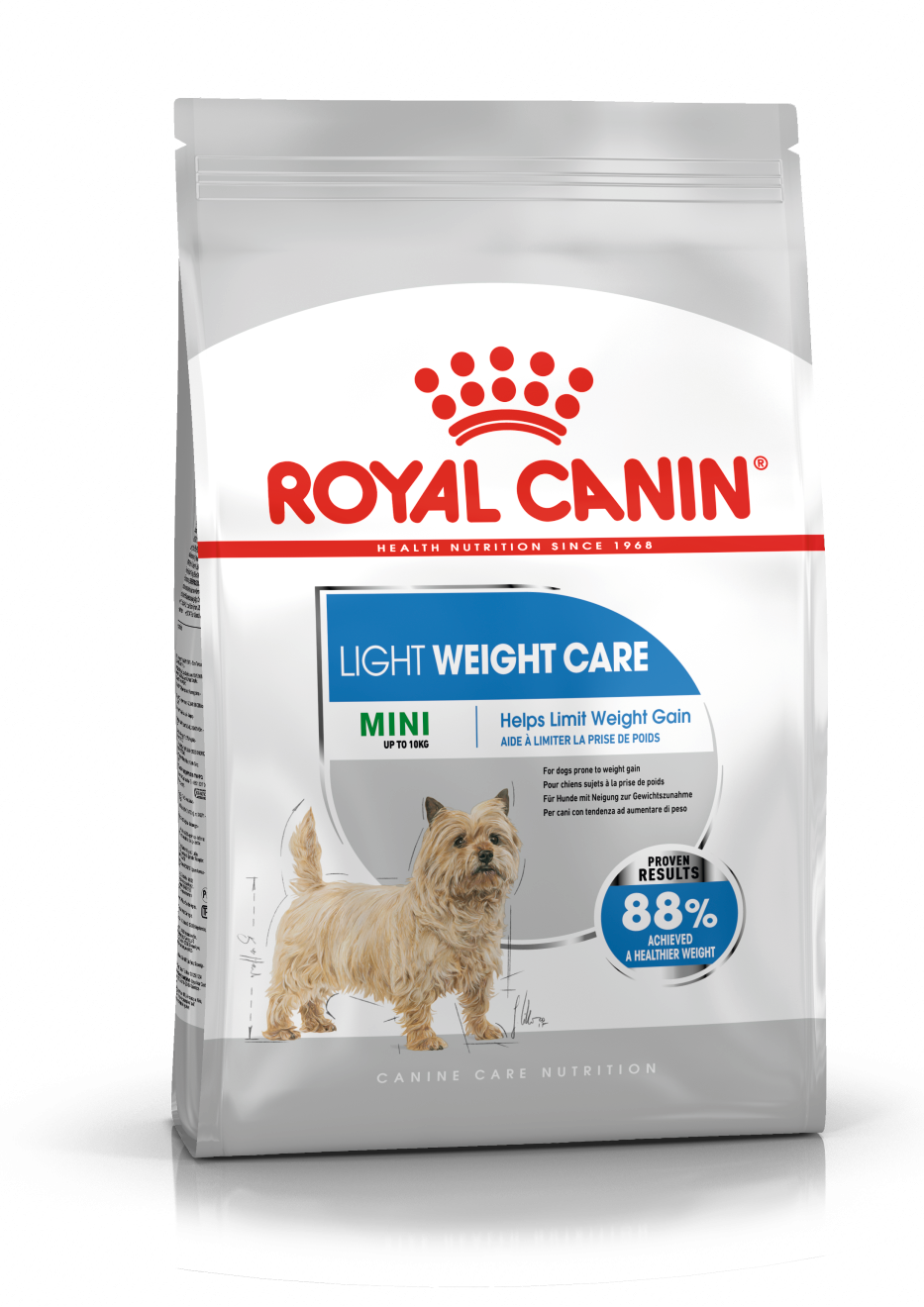 Royal Canin Mini Light Weight Care Adult hrana uscata caine, limitarea greutatii, 8 kg