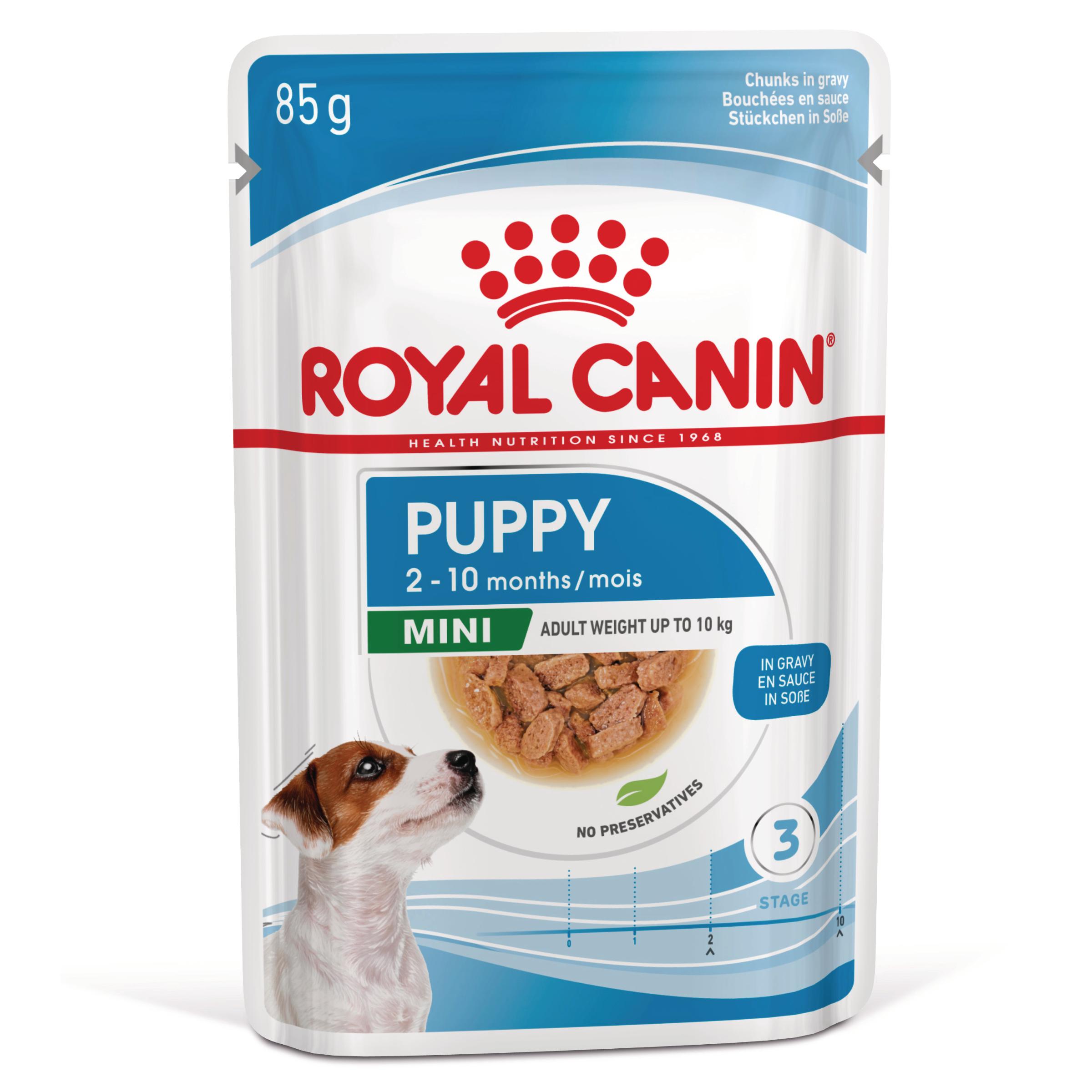 ROYAL CANIN Mini Puppy, hrană umedă câini junior, (în sos), 85g - poza 3