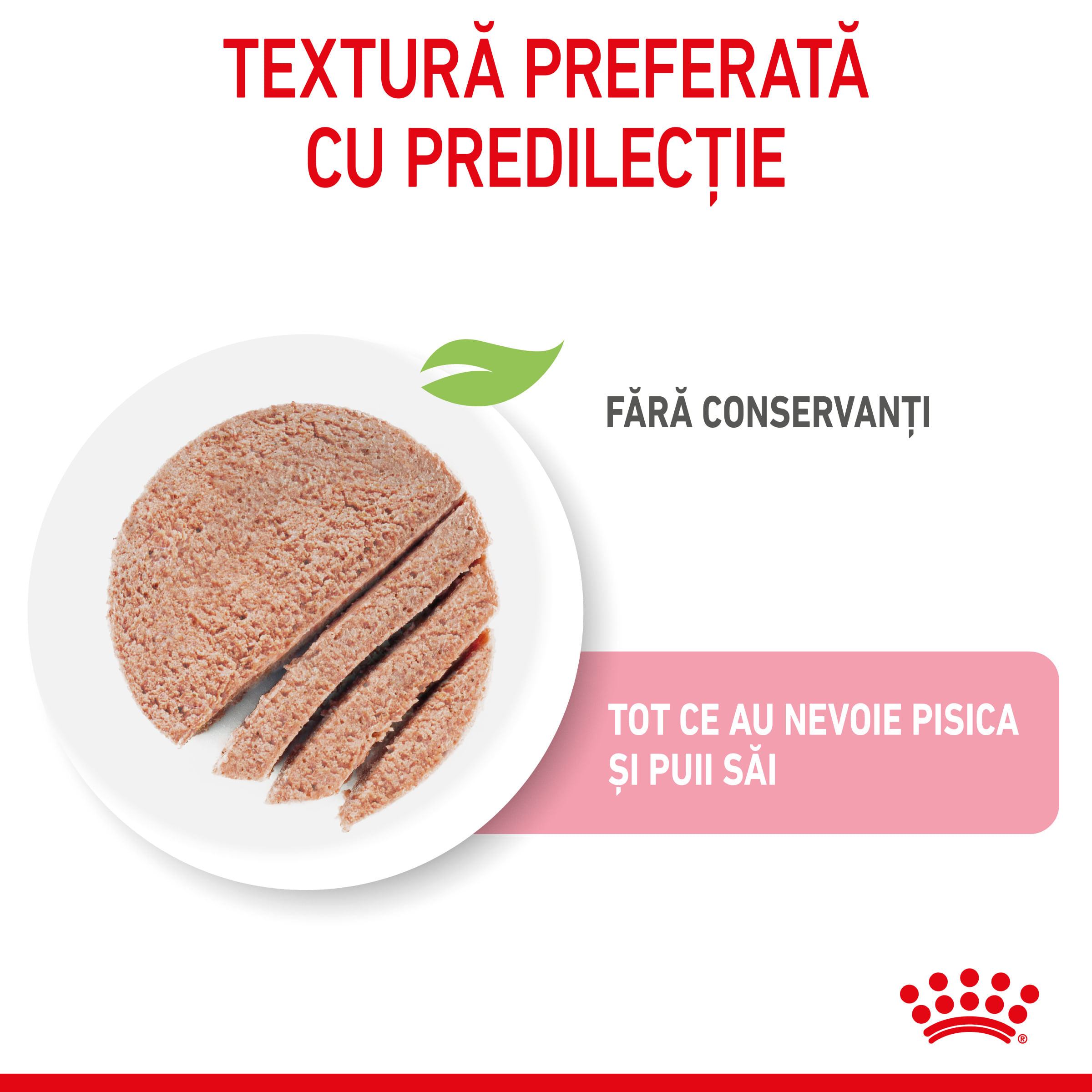 ROYAL CANIN Mother & BabyCat, hrană umedă pisici, mama și puiul, (mousse), 195g - poza 5