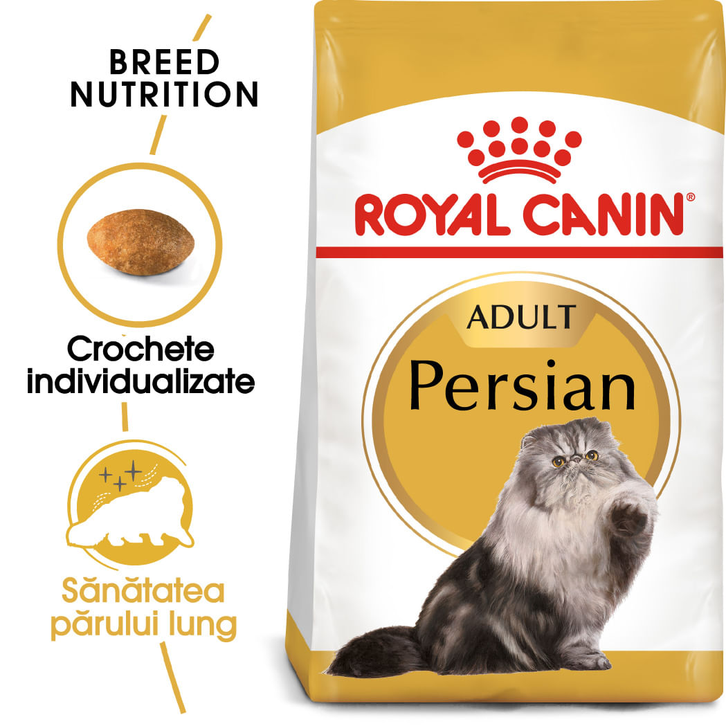 ROYAL CANIN Persian Adult, hrană uscată pisici, 2kg - poza 2