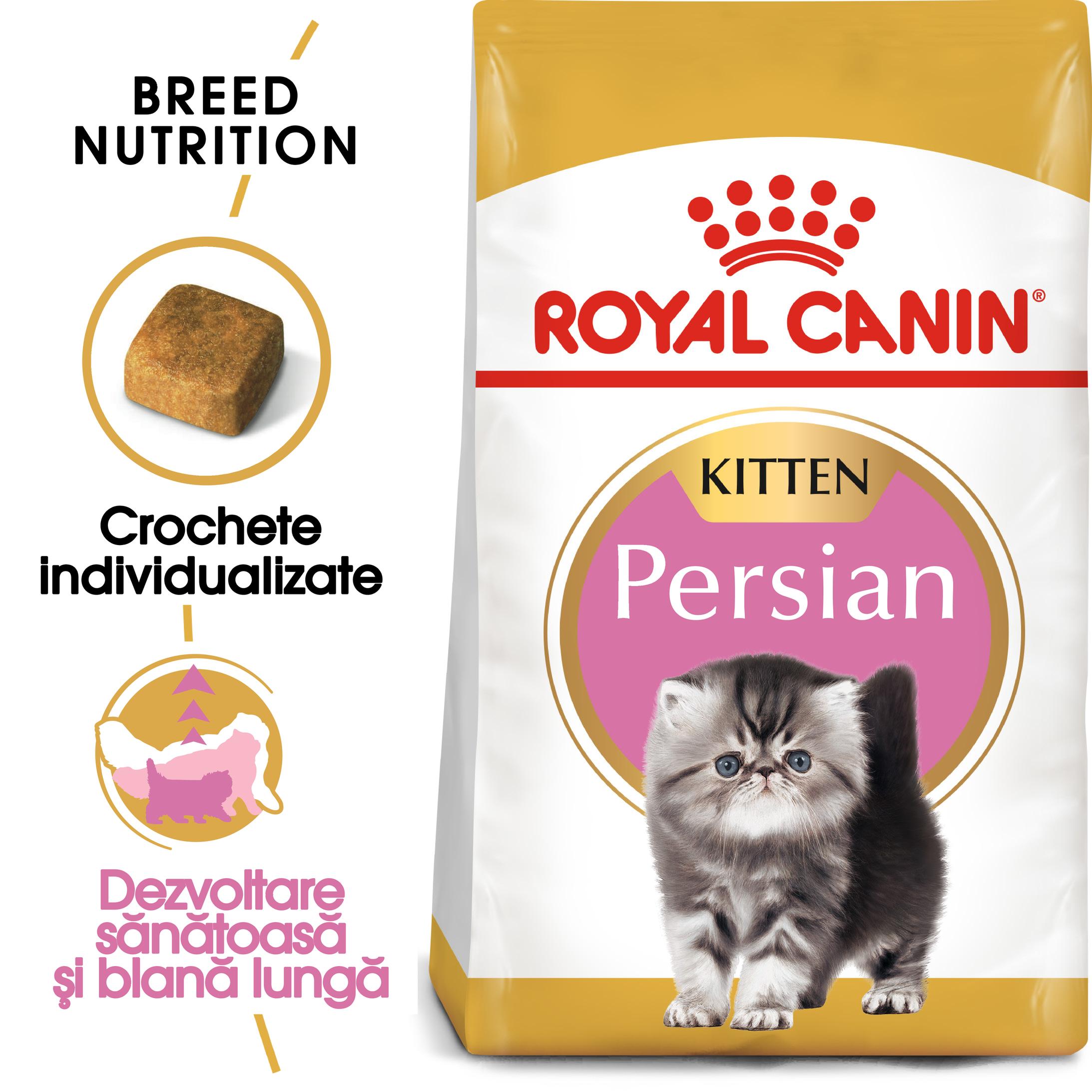 ROYAL CANIN Persian Kitten, hrană uscată pisici junior, 2kg - poza 1