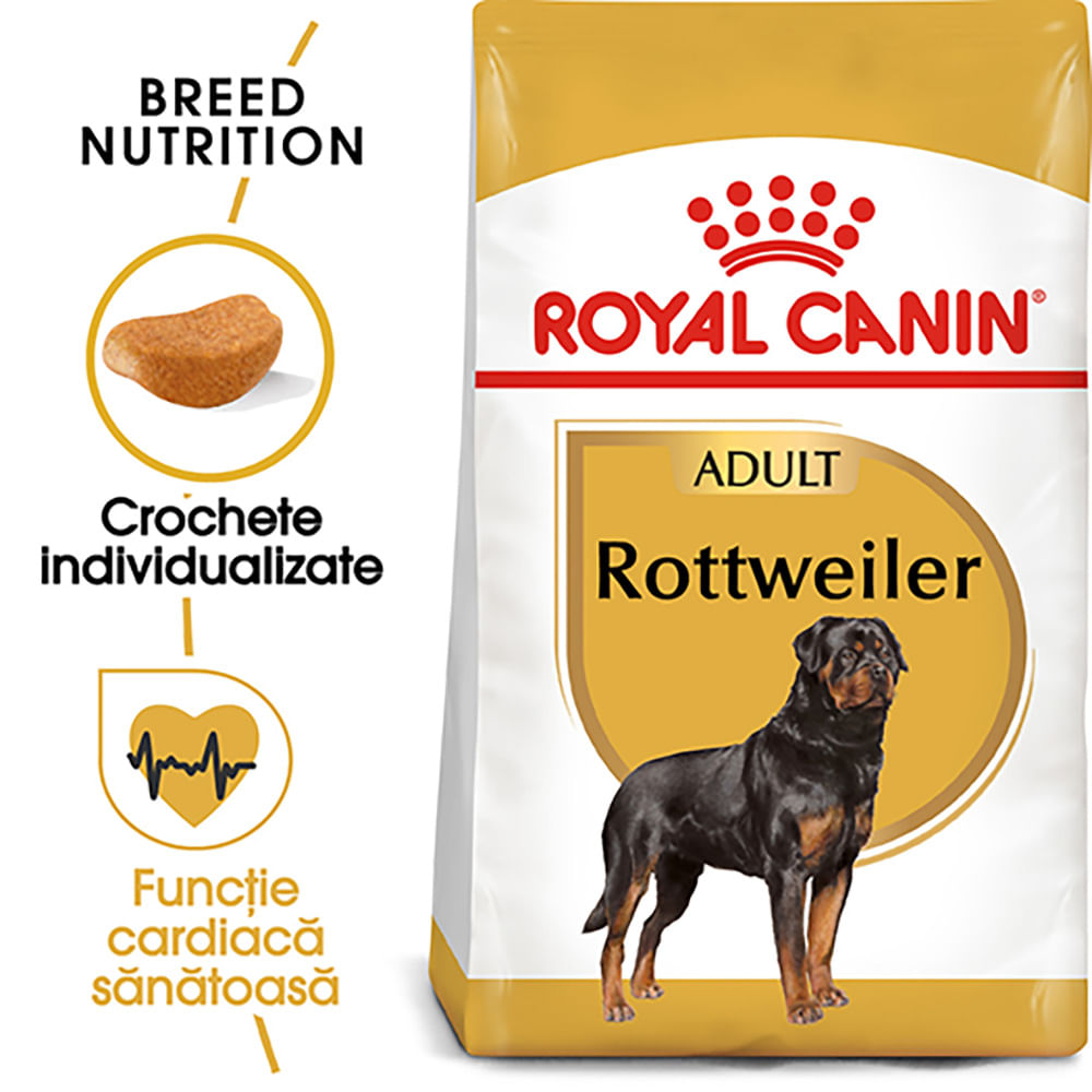 ROYAL CANIN Rottweiller Adult, hrană uscată câini, 12kg - poza 2