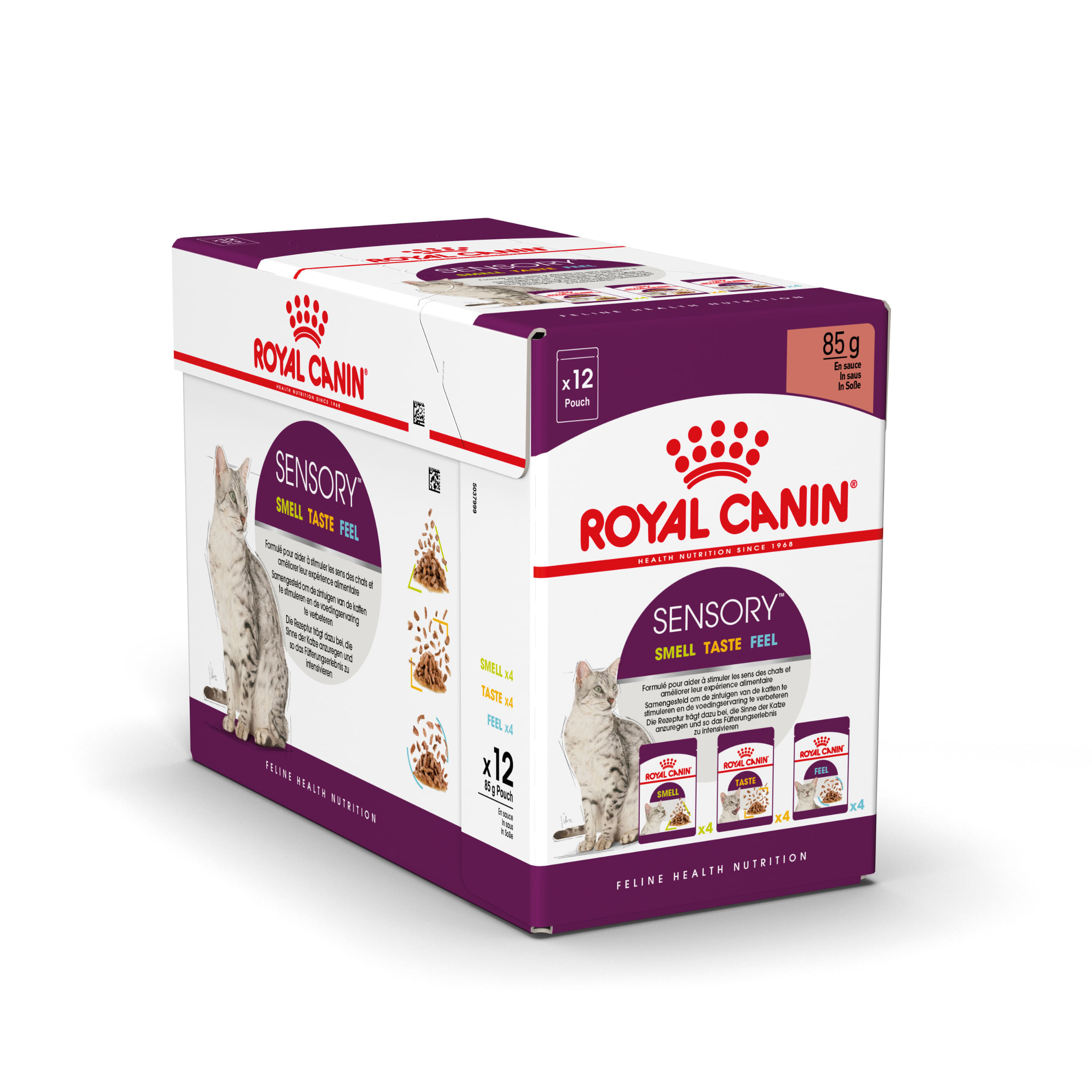 ROYAL CANIN Sensory hrană umedă pisici stimularea simțurilor (în sos), bax, 85g x 12buc - poza 3