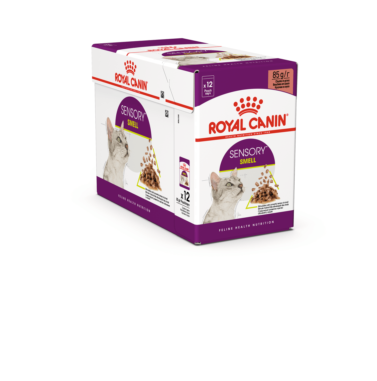 ROYAL CANIN Sensory Smell hrană umedă pisici stimularea mirosului (în sos), bax, 85g x 12buc - poza 1