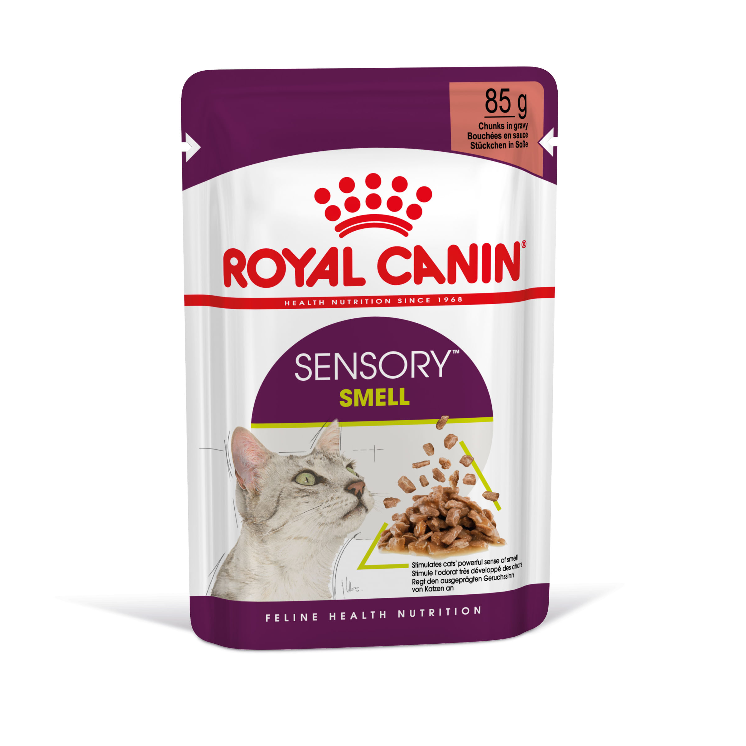 ROYAL CANIN Sensory Smell hrană umedă pisici stimularea mirosului (în sos), bax, 85g x 12buc - poza 3