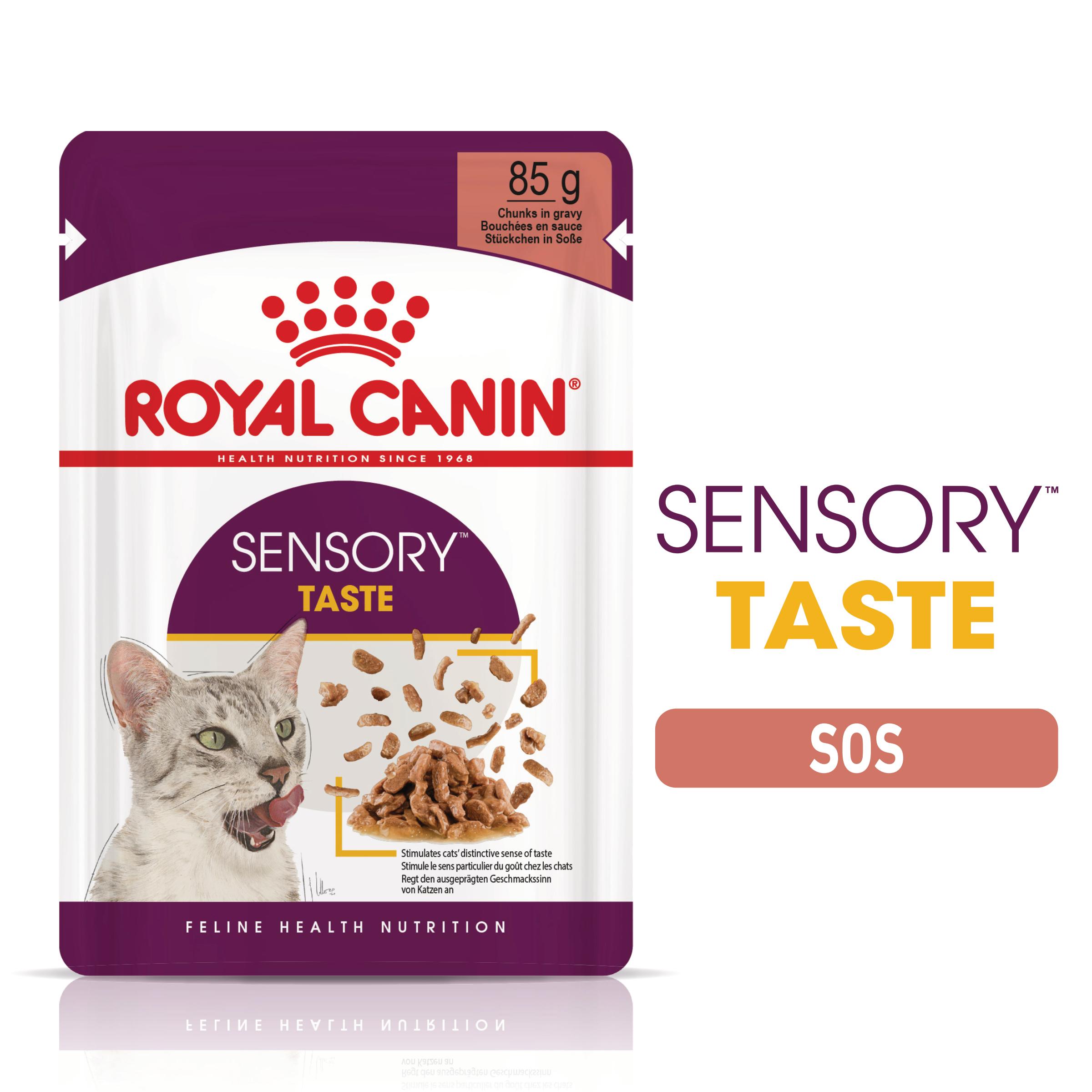 ROYAL CANIN Sensory Taste hrană umedă pisici stimularea gustului (în sos), 85g - poza 1