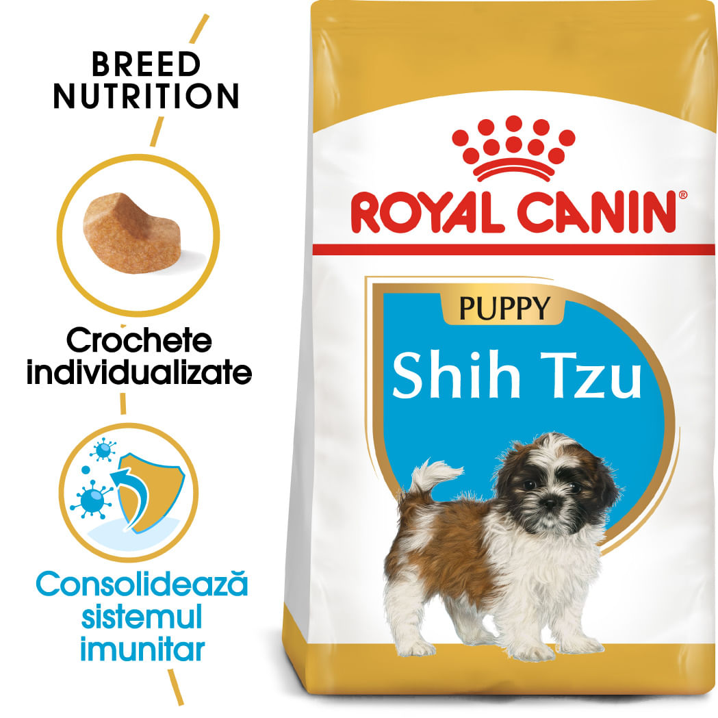 ROYAL CANIN Shih Tzu Puppy, hrană uscată câini junior, 1.5kg - poza 1